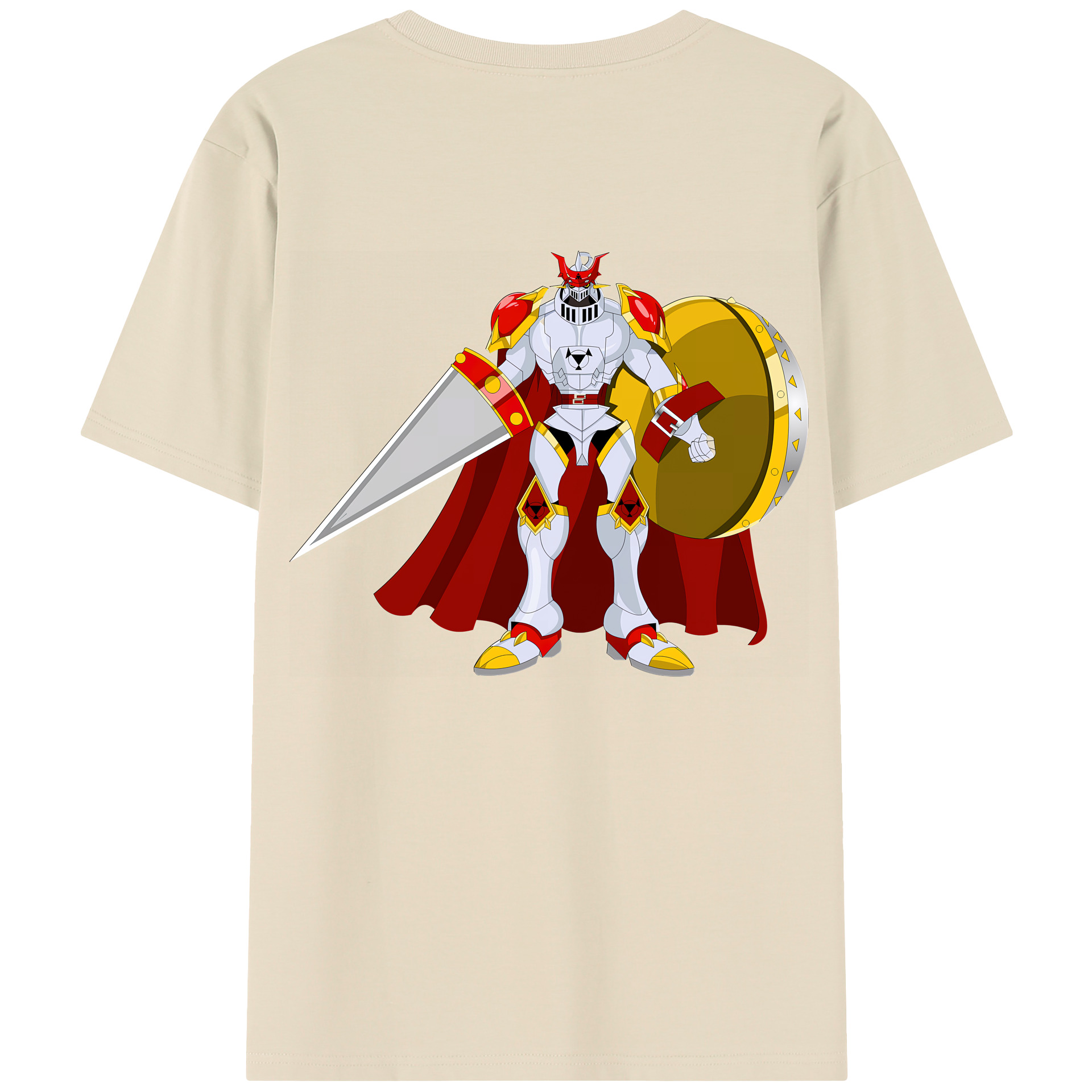 （画像用） Digimon デジタルモンスター/デジモン 綿100％半袖Tシャツ（背面プリント）