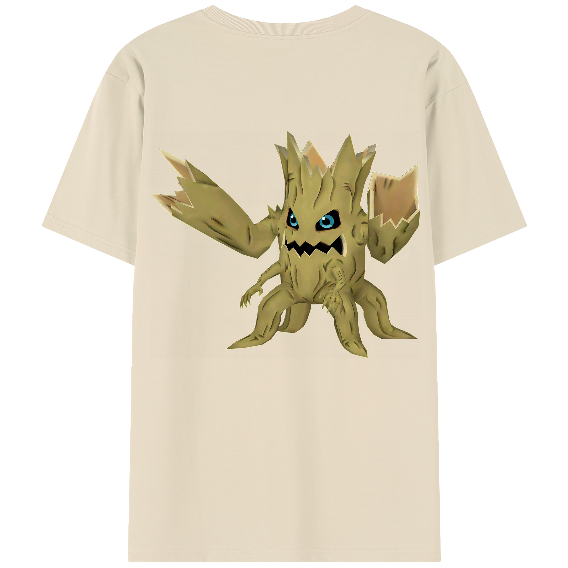 （画像用） Digimon デジタルモンスター/デジモン 綿100％半袖Tシャツ（背面プリント）