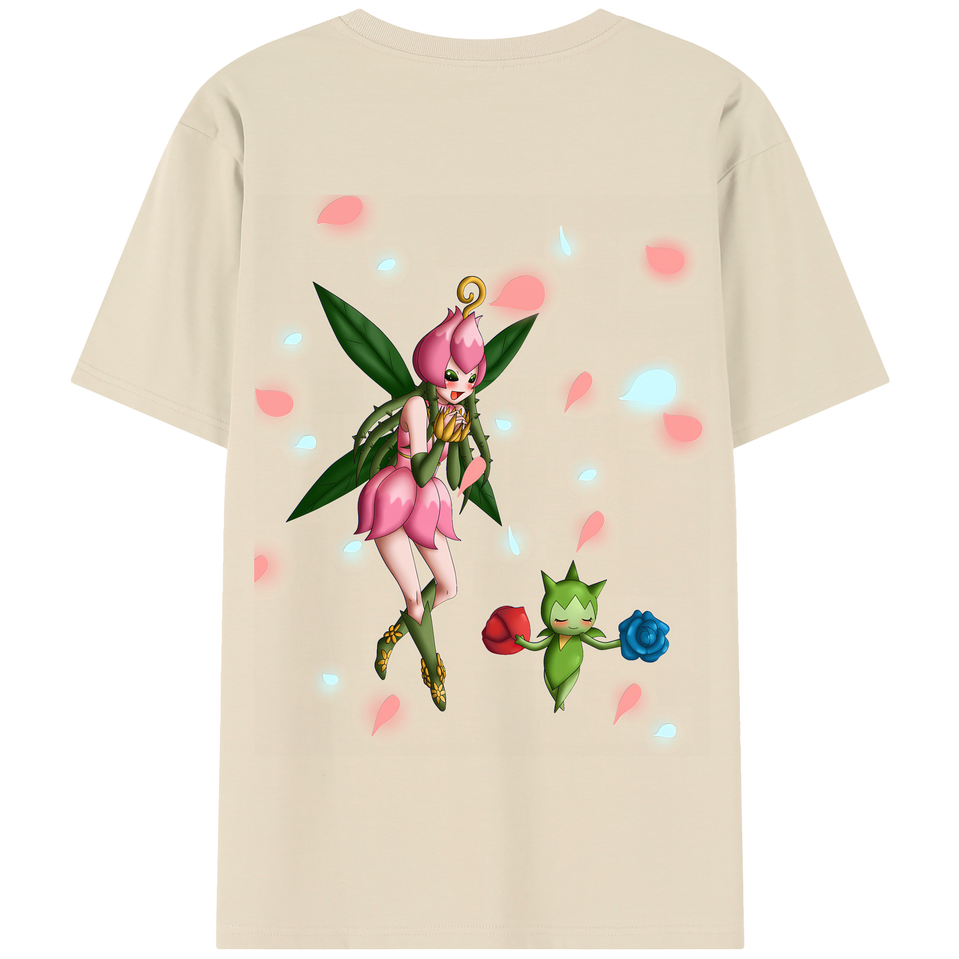 （画像用） Digimon デジタルモンスター/デジモン 綿100％半袖Tシャツ（背面プリント）