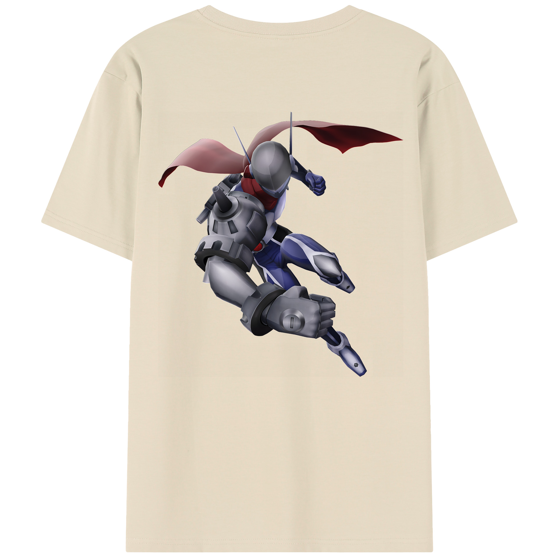 （画像用） Digimon デジタルモンスター/デジモン 綿100％半袖Tシャツ（背面プリント）