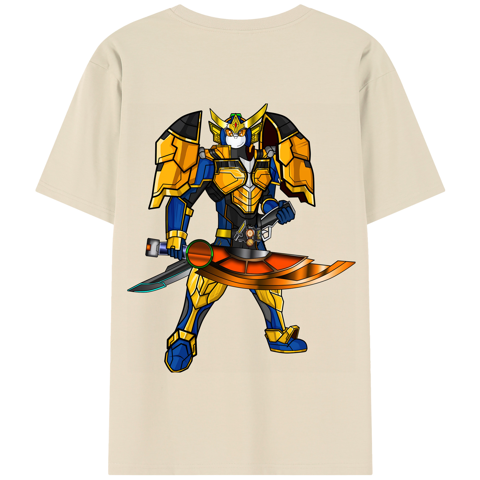 （画像用） Digimon デジタルモンスター/デジモン 綿100％半袖Tシャツ（背面プリント）