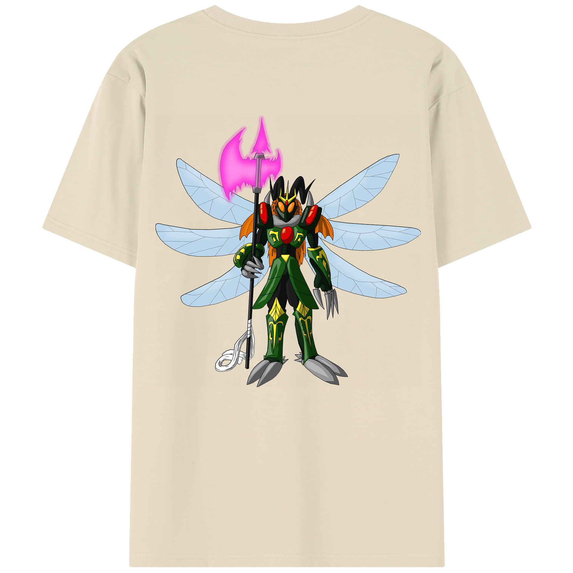 （画像用） Digimon デジタルモンスター/デジモン 綿100％半袖Tシャツ（背面プリント）
