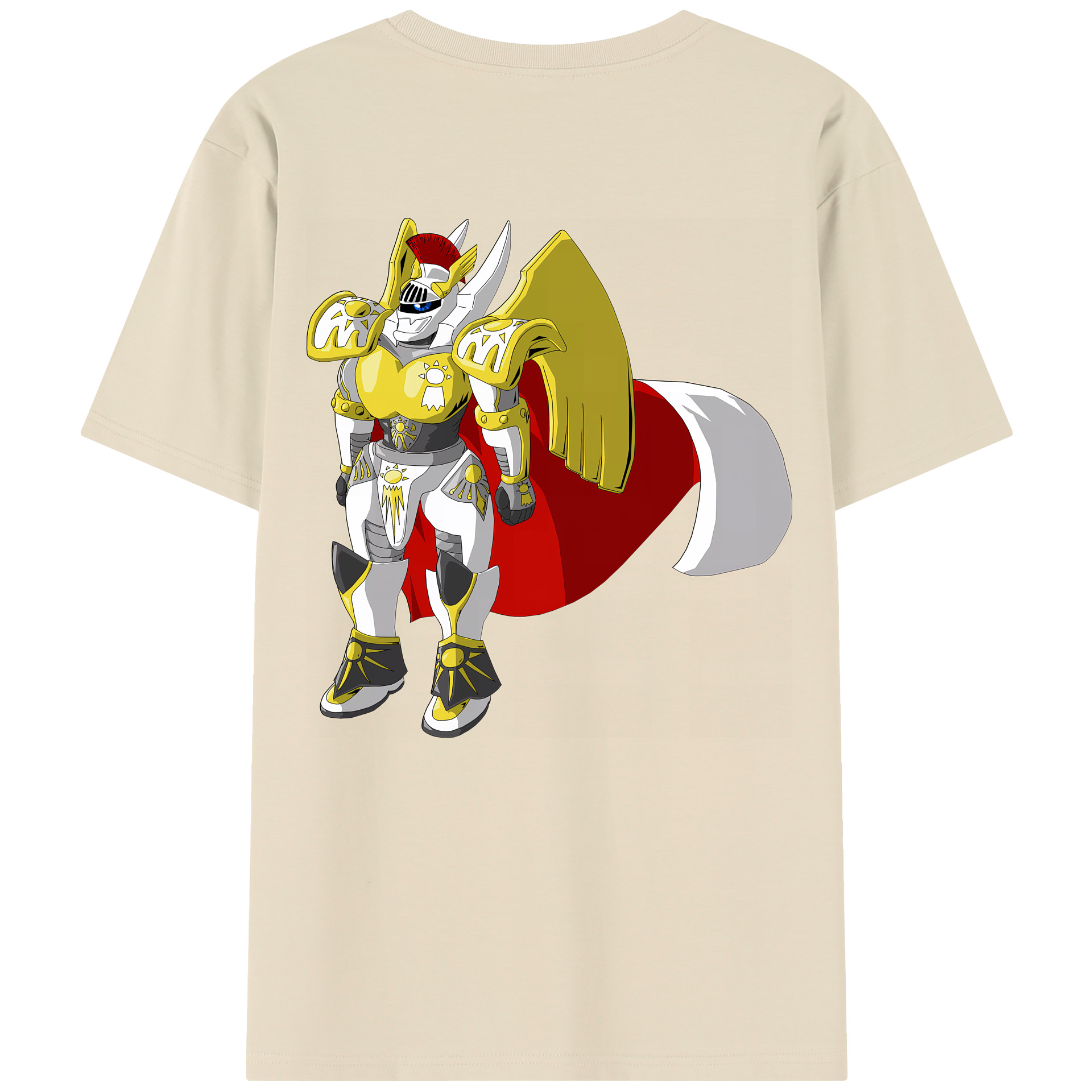 （画像用） Digimon デジタルモンスター/デジモン 綿100％半袖Tシャツ（背面プリント）