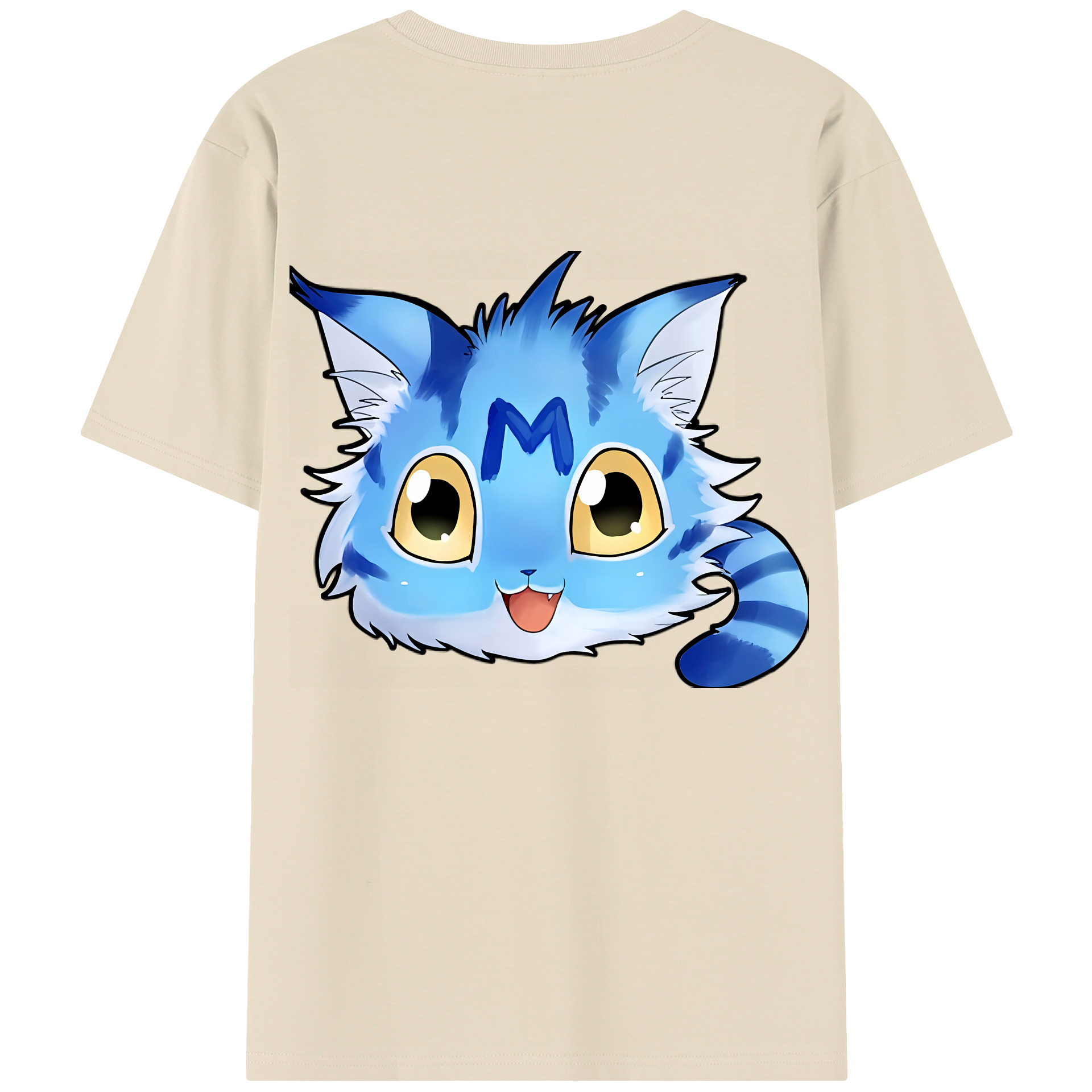 （画像用） Digimon デジタルモンスター/デジモン 綿100％半袖Tシャツ（背面プリント）
