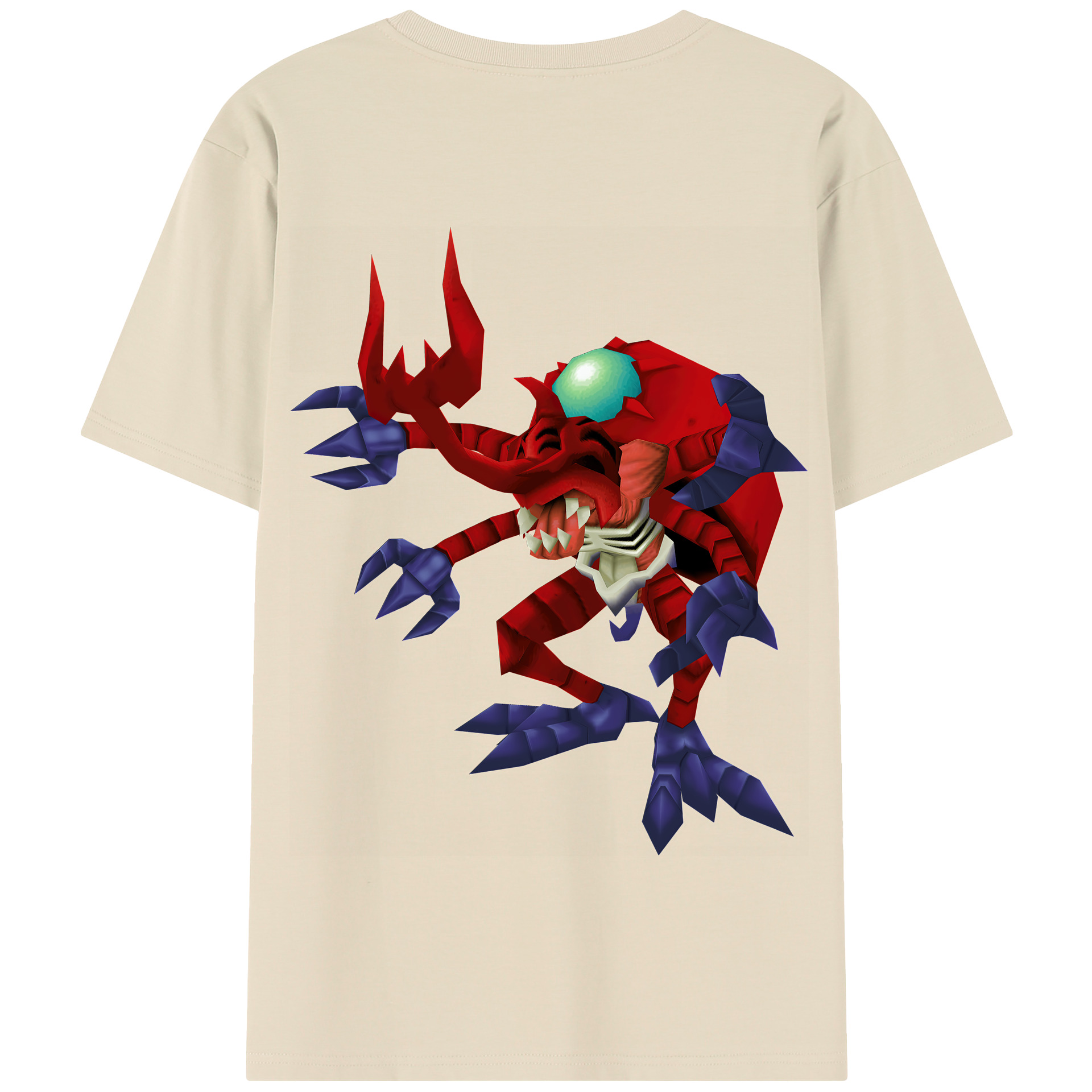 （画像用） Digimon デジタルモンスター/デジモン 綿100％半袖Tシャツ（背面プリント）