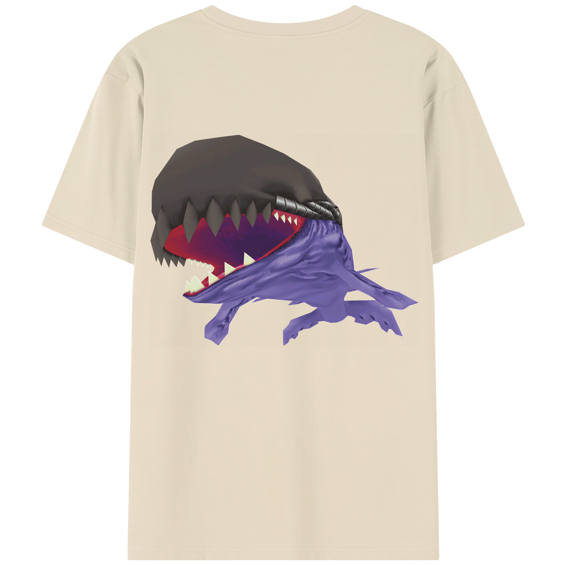 （画像用） Digimon デジタルモンスター/デジモン 綿100％半袖Tシャツ（背面プリント）
