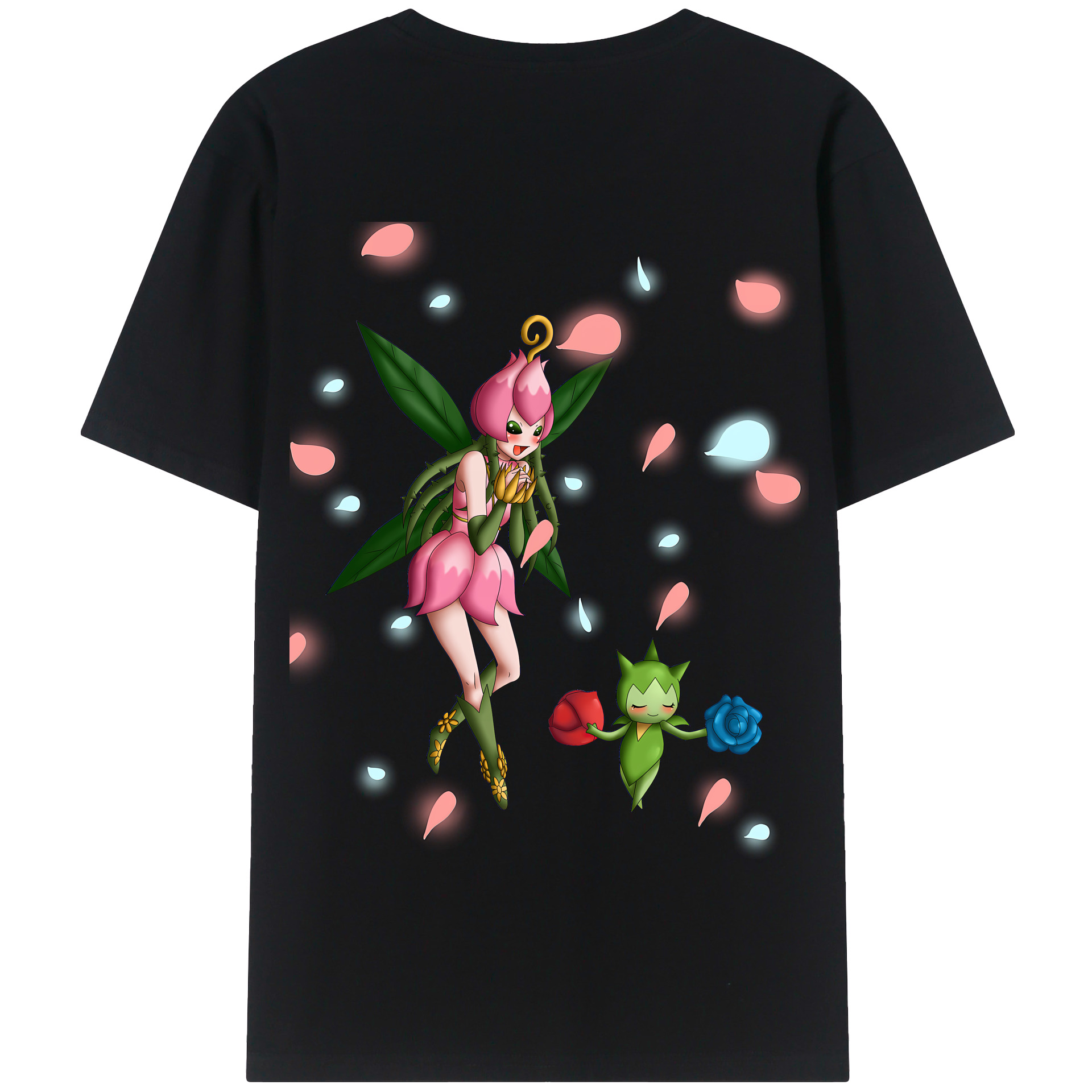 （画像用） Digimon デジタルモンスター/デジモン 綿100％半袖Tシャツ（背面プリント）