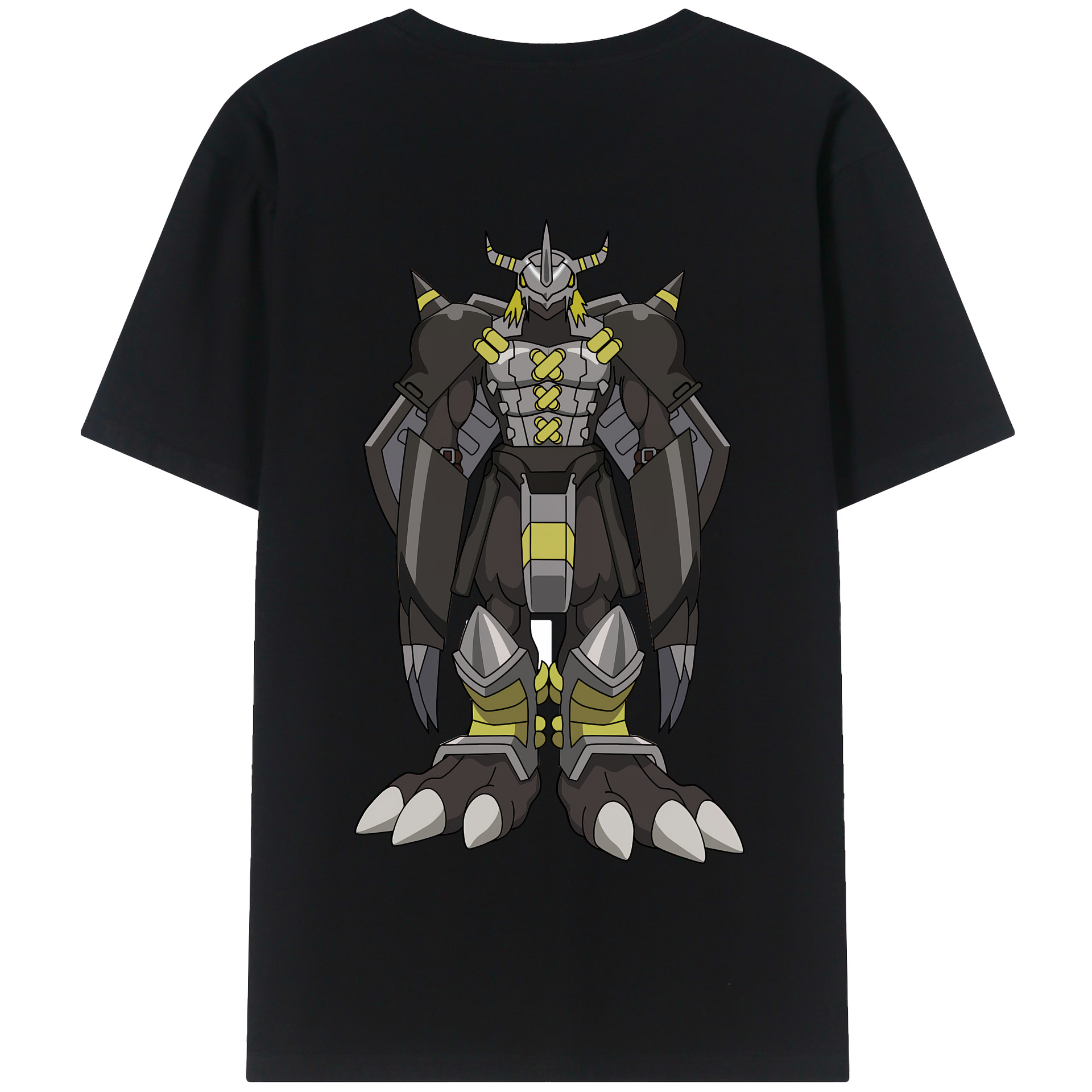 （画像用） Digimon デジタルモンスター/デジモン 綿100％半袖Tシャツ（背面プリント）