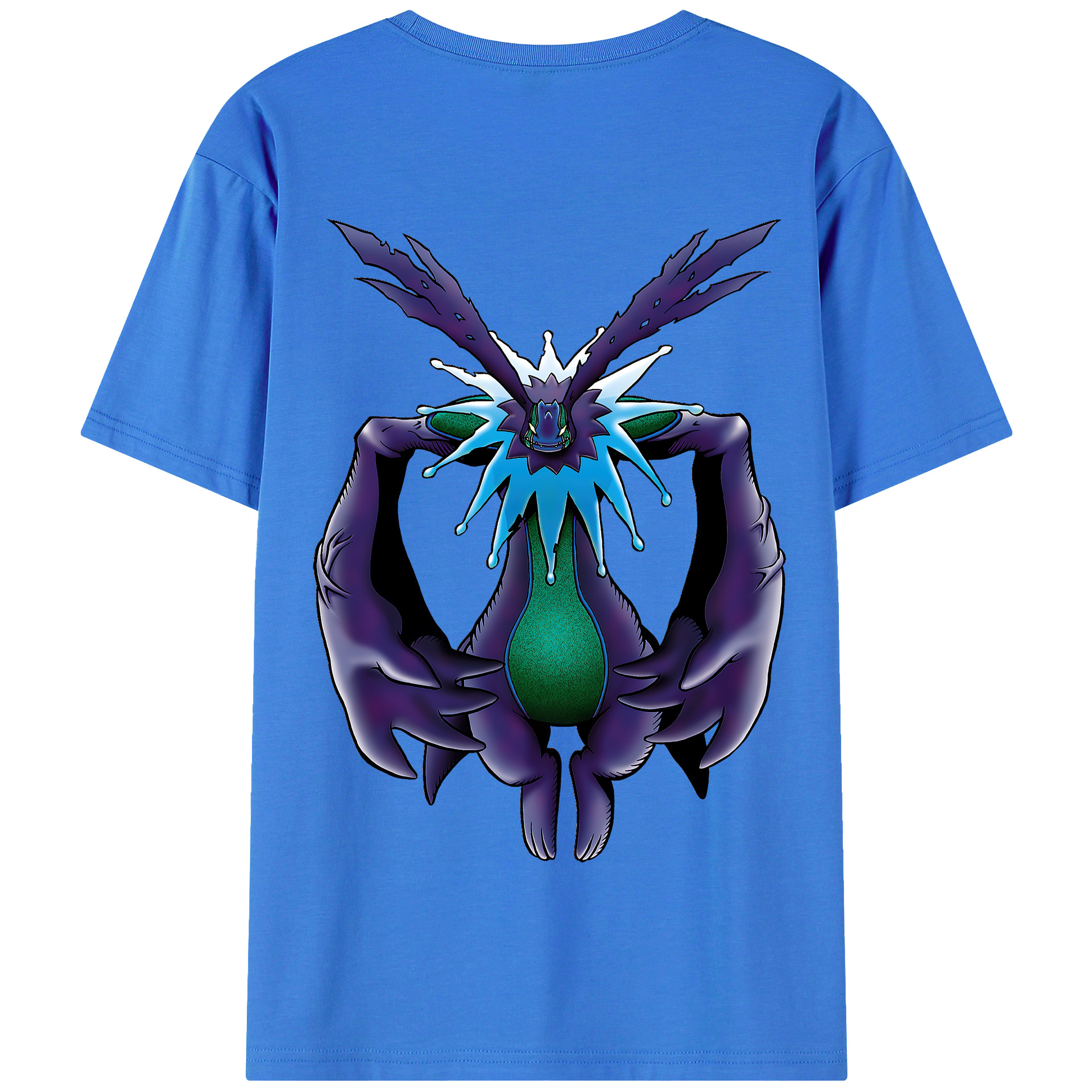（画像用） Digimon デジタルモンスター/デジモン 綿100％半袖Tシャツ（背面プリント）