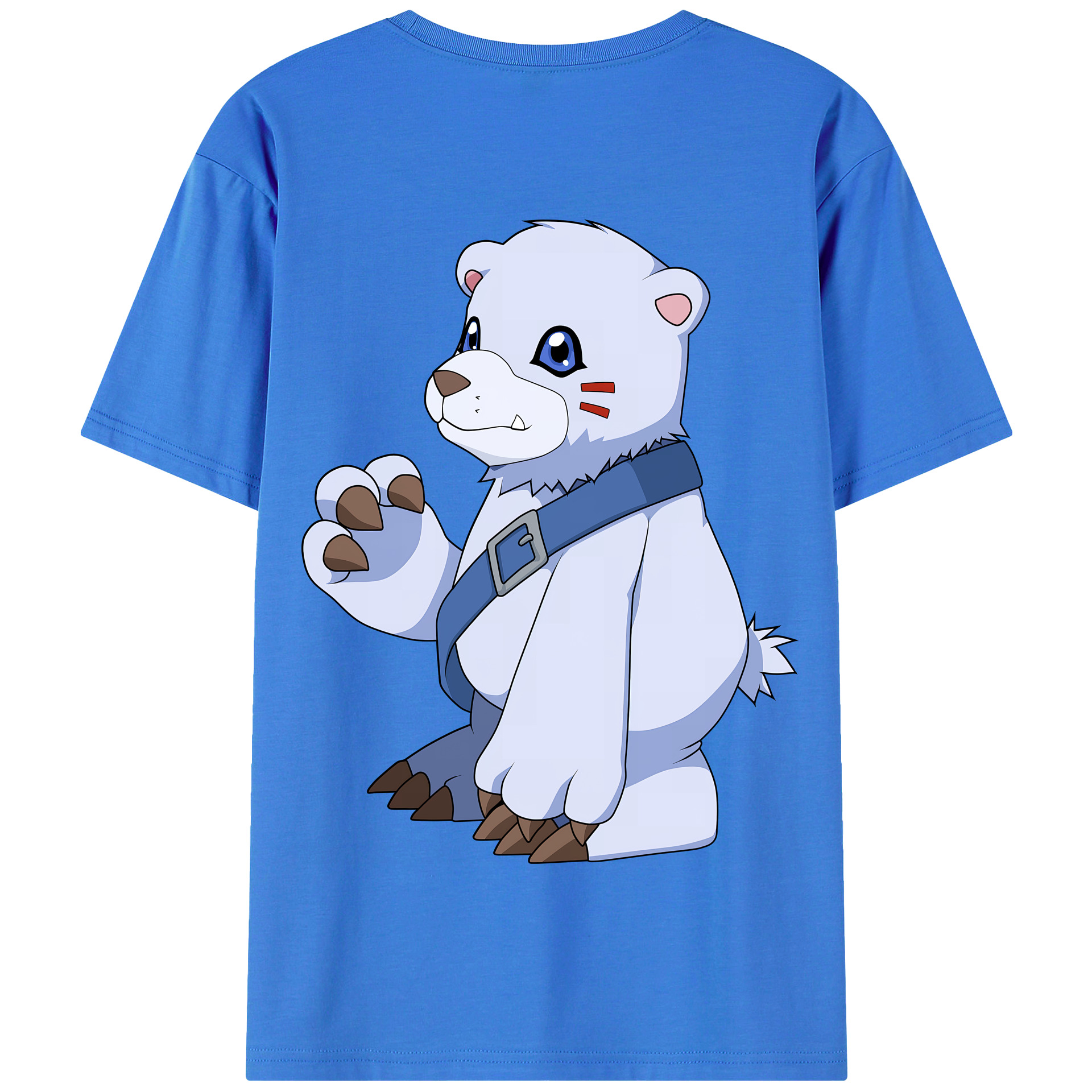 （画像用） Digimon デジタルモンスター/デジモン 綿100％半袖Tシャツ（背面プリント）