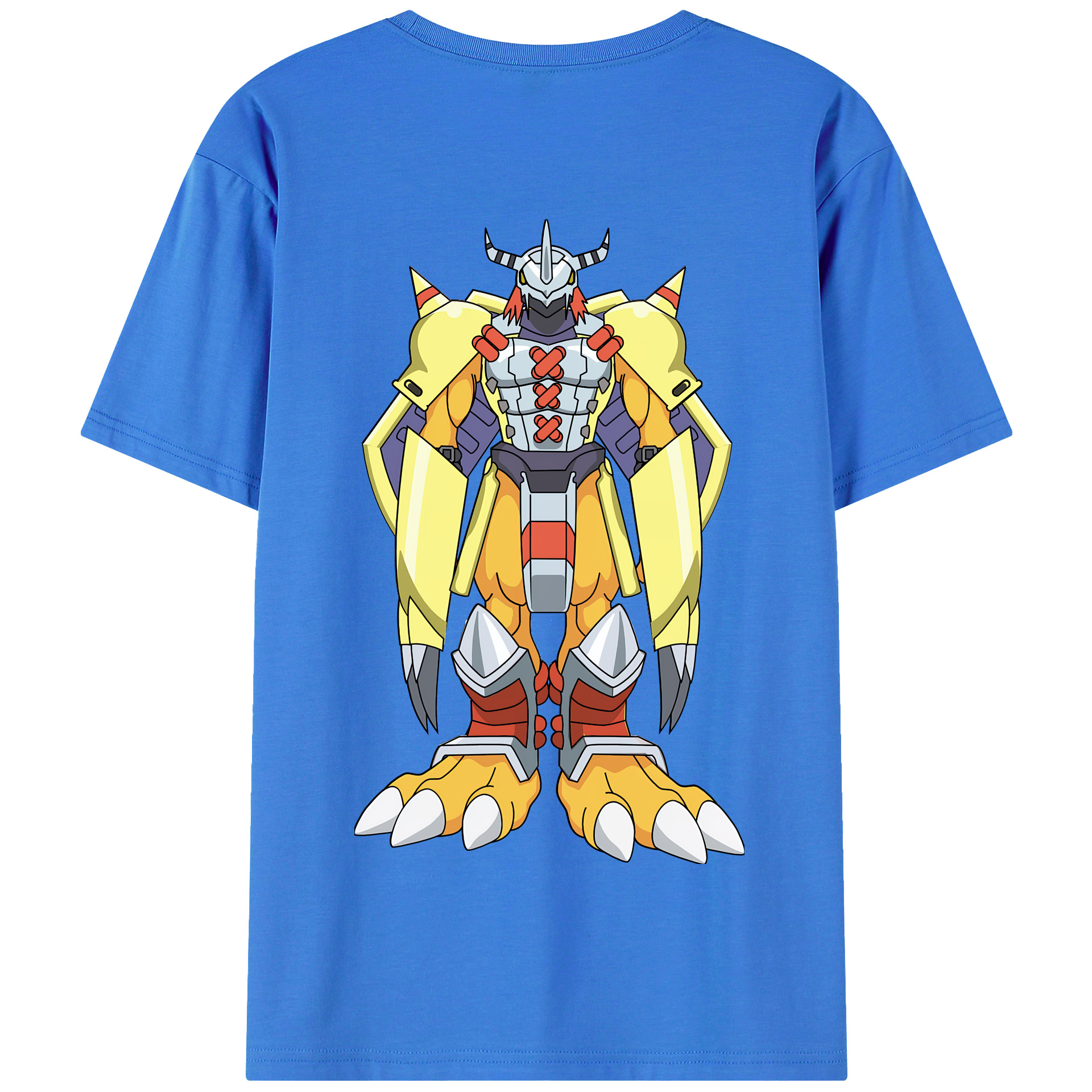 （画像用） Digimon デジタルモンスター/デジモン 綿100％半袖Tシャツ（背面プリント）