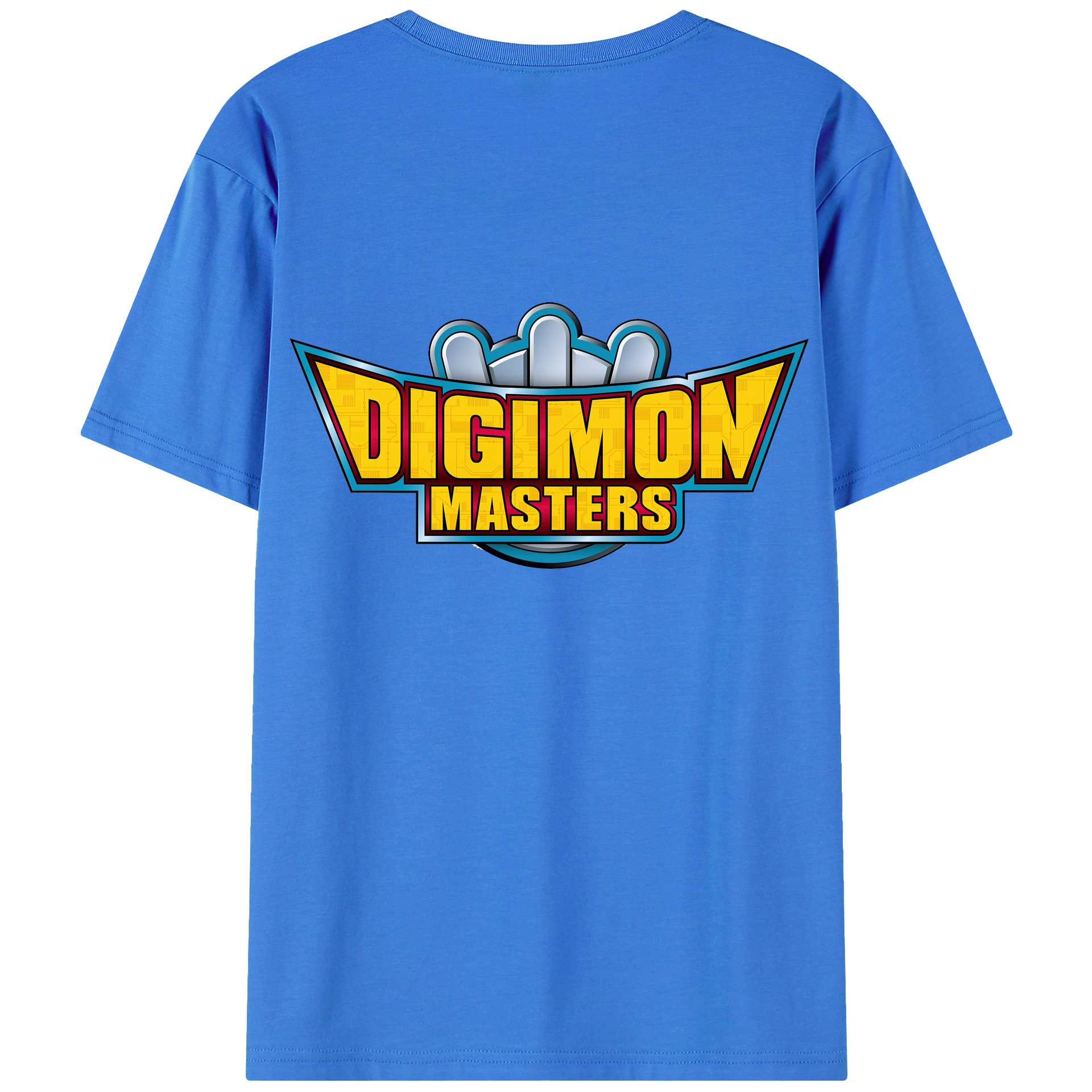 （画像用） Digimon デジタルモンスター/デジモン 綿100％半袖Tシャツ（背面プリント）