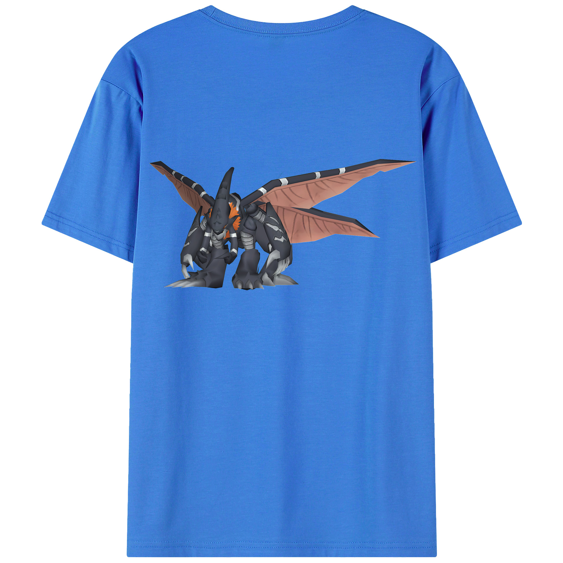 （画像用） Digimon デジタルモンスター/デジモン 綿100％半袖Tシャツ（背面プリント）