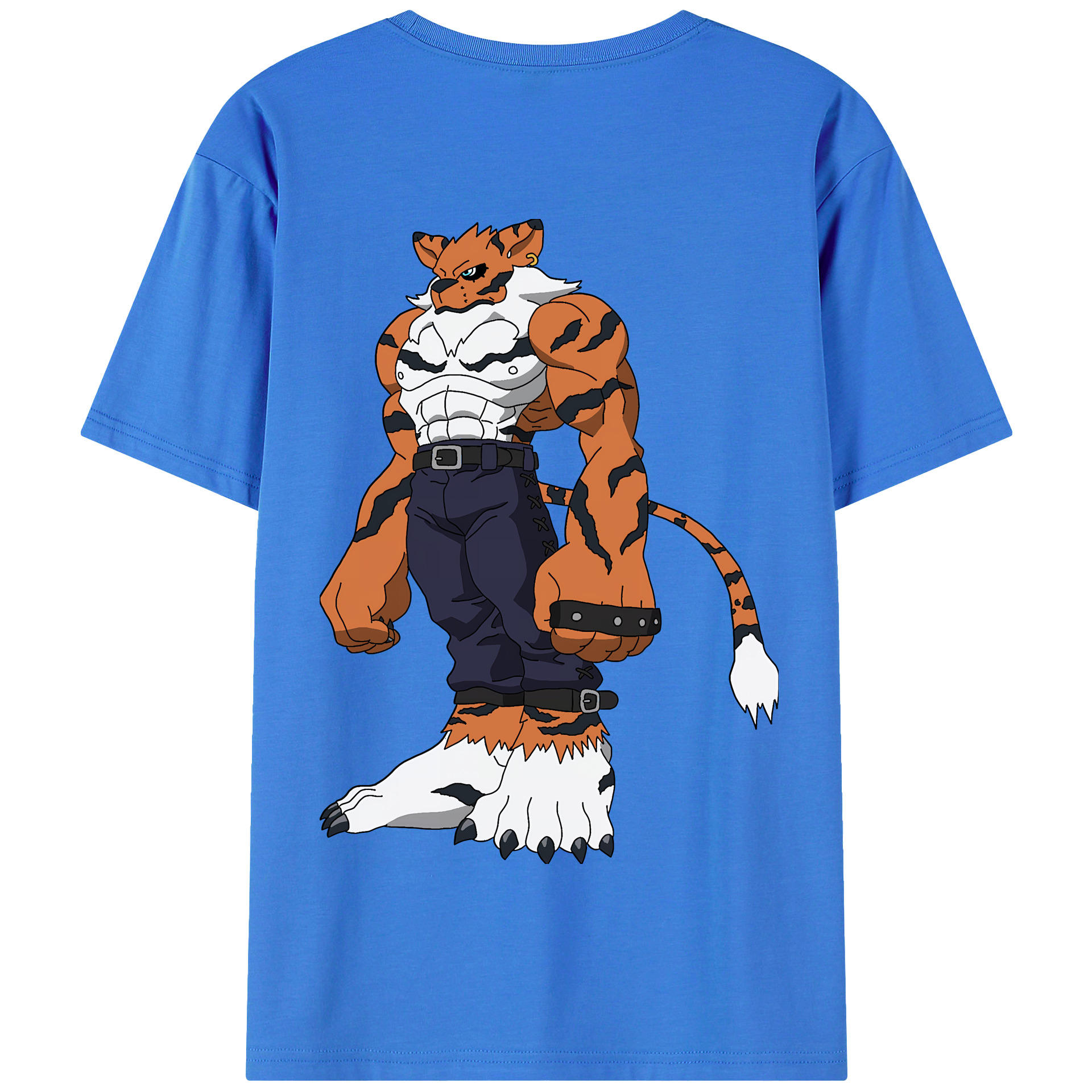 （画像用） Digimon デジタルモンスター/デジモン 綿100％半袖Tシャツ（背面プリント）