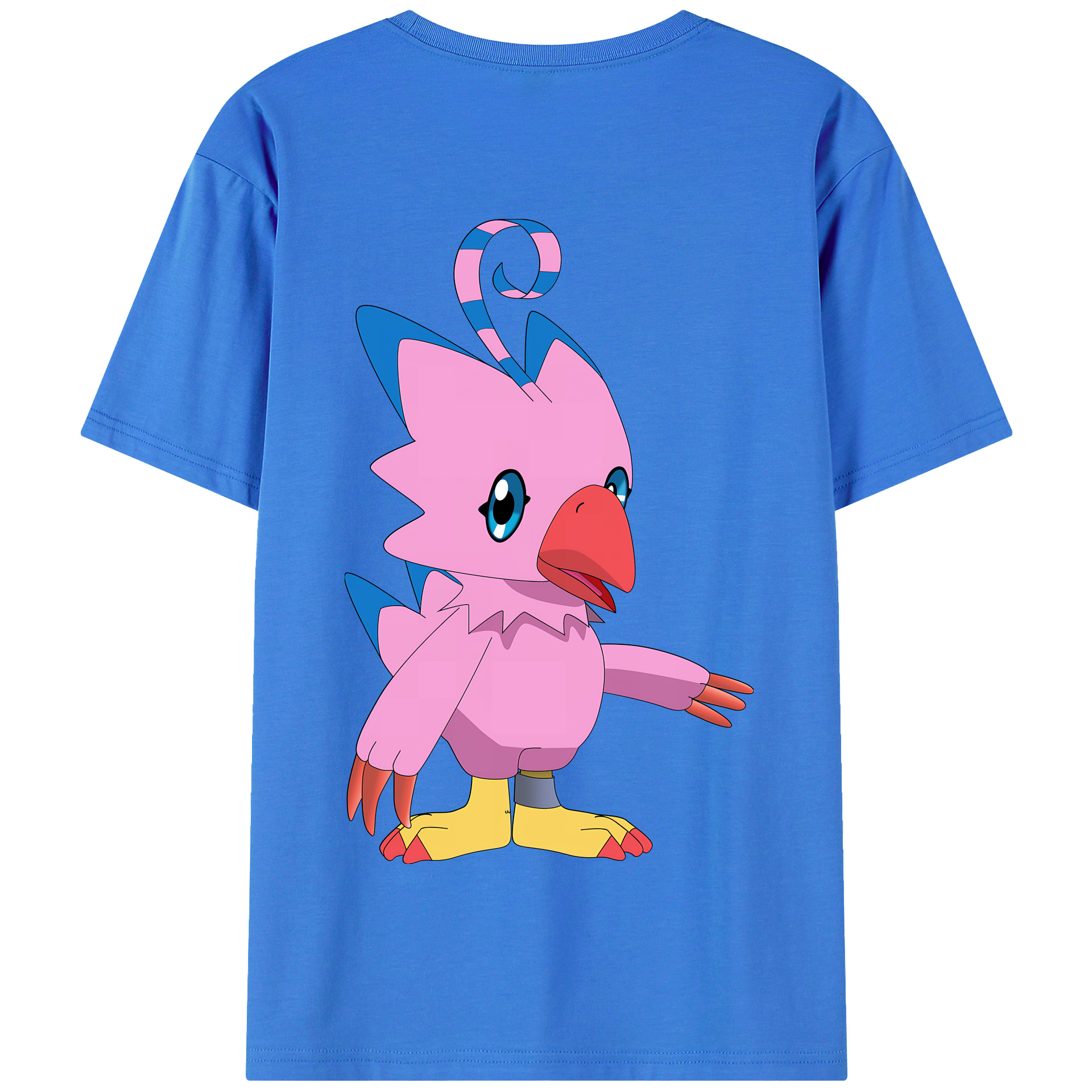 （画像用） Digimon デジタルモンスター/デジモン 綿100％半袖Tシャツ（背面プリント）