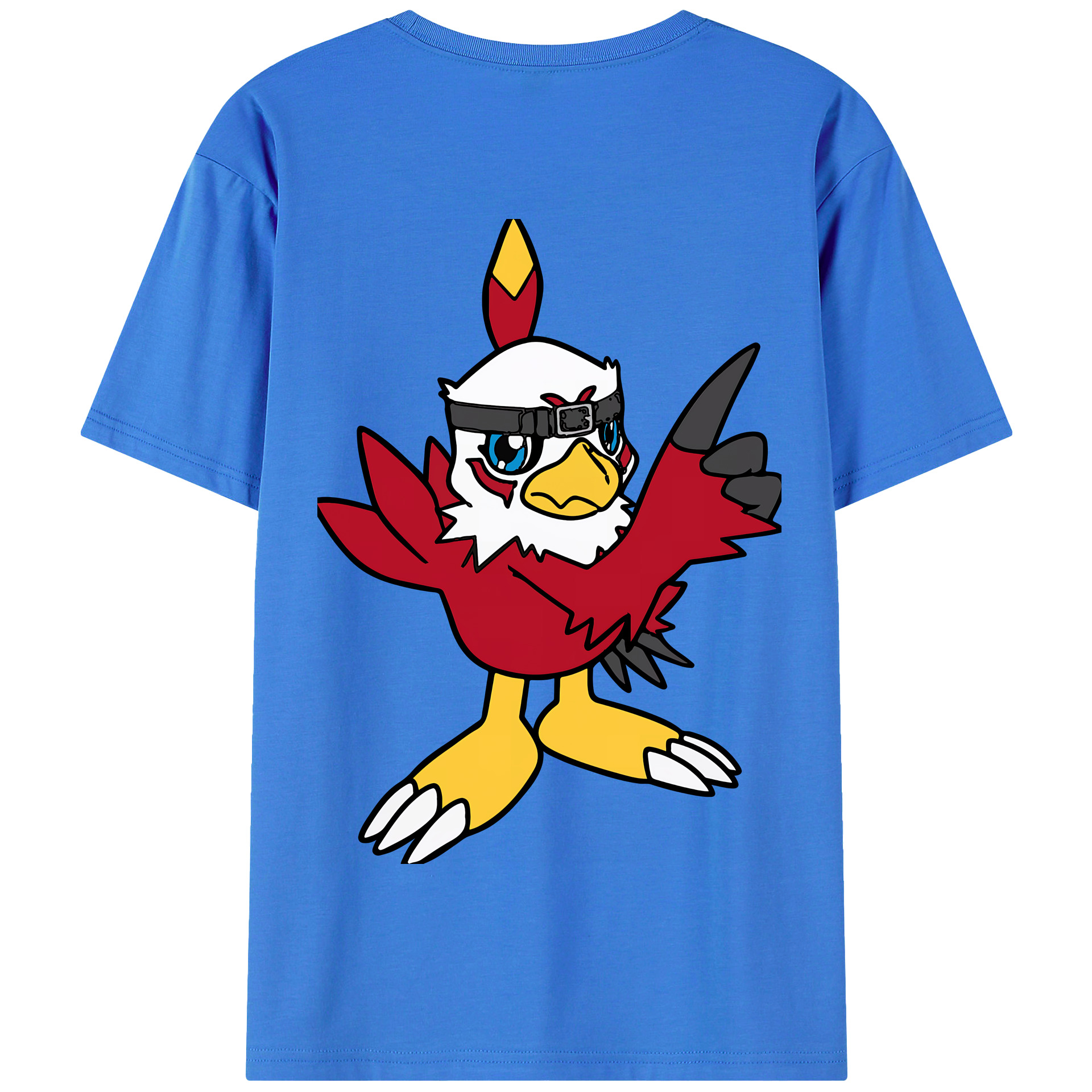 （画像用） Digimon デジタルモンスター/デジモン 綿100％半袖Tシャツ（背面プリント）