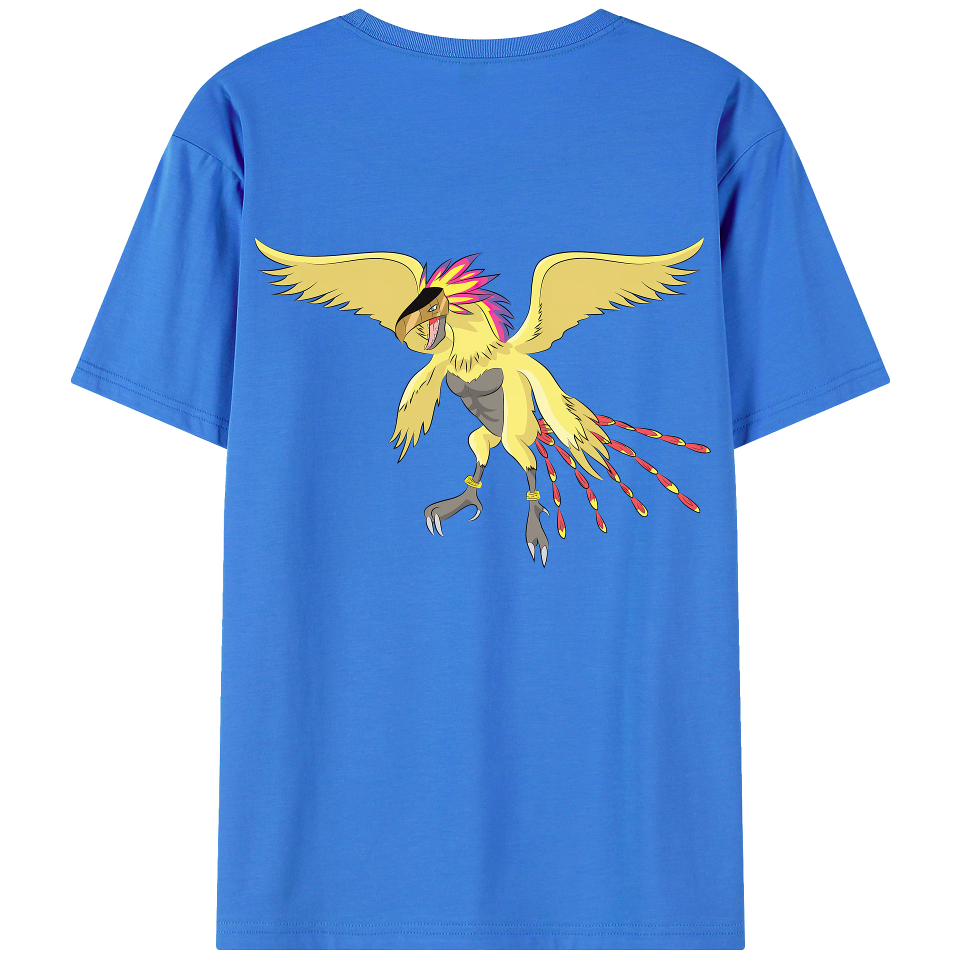 （画像用） Digimon デジタルモンスター/デジモン 綿100％半袖Tシャツ（背面プリント）