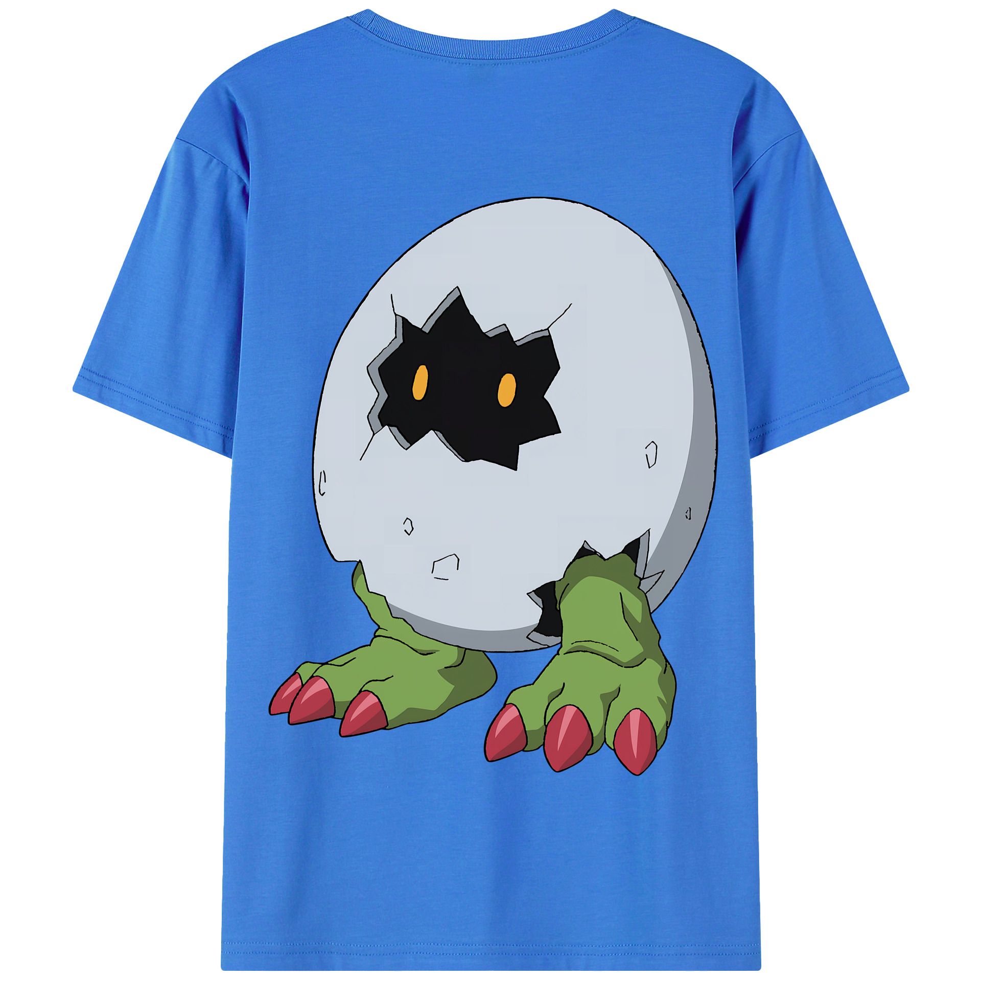 （画像用） Digimon デジタルモンスター/デジモン 綿100％半袖Tシャツ（背面プリント）