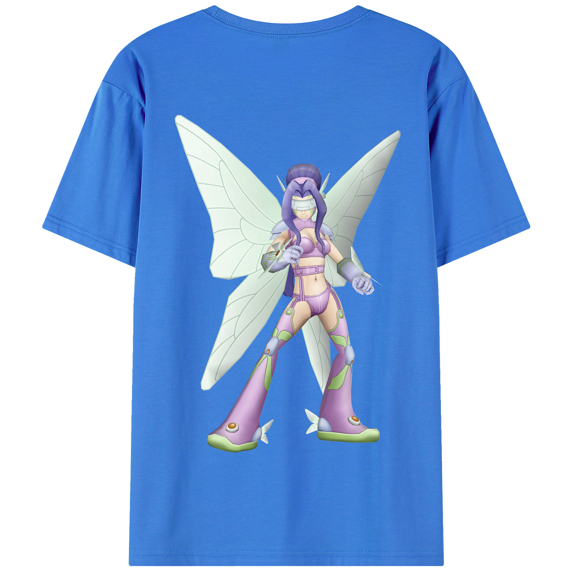 （画像用） Digimon デジタルモンスター/デジモン 綿100％半袖Tシャツ（背面プリント）