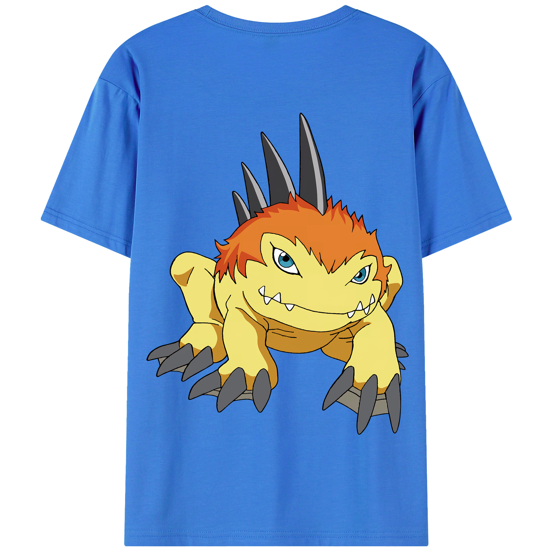 （画像用） Digimon デジタルモンスター/デジモン 綿100％半袖Tシャツ（背面プリント）