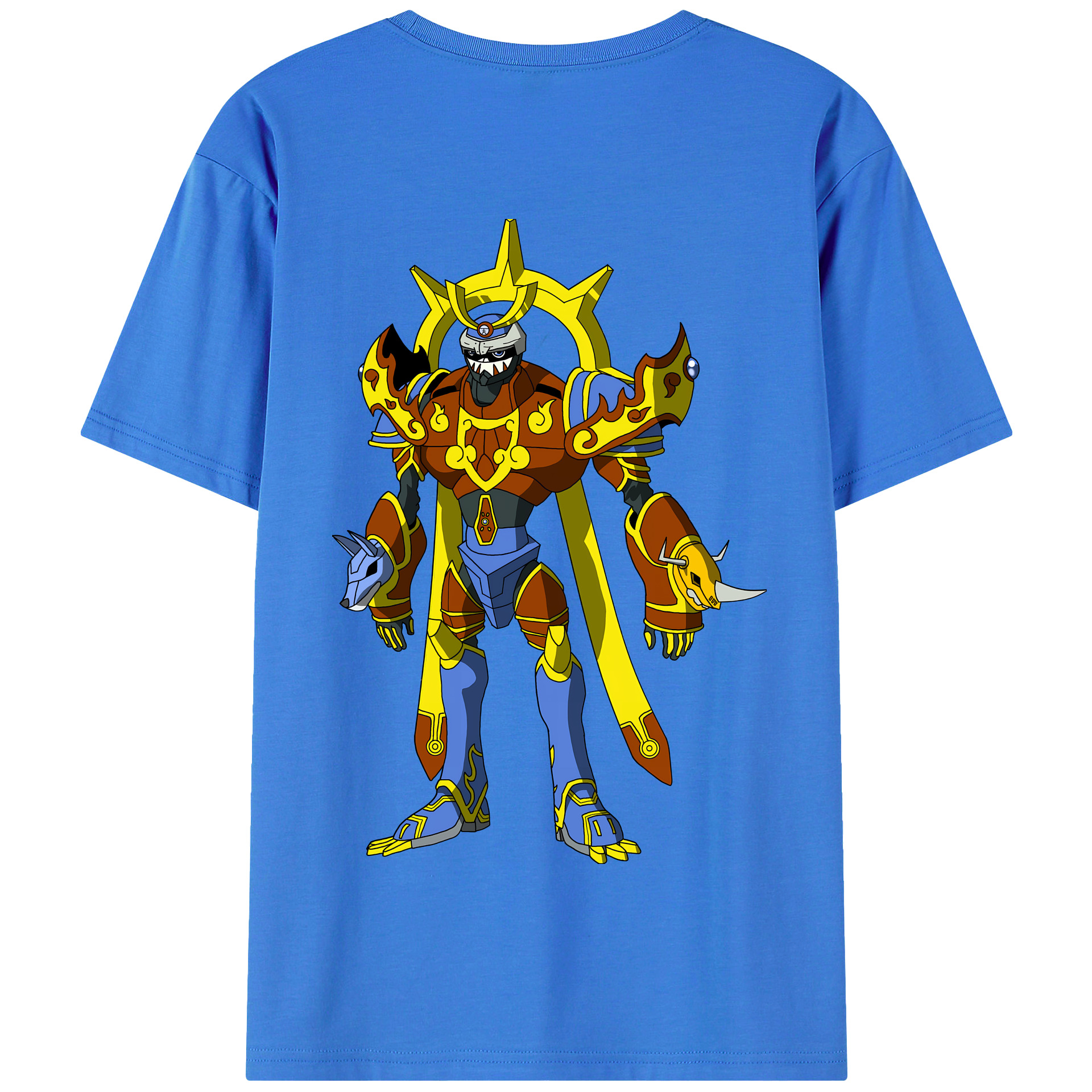 （画像用） Digimon デジタルモンスター/デジモン 綿100％半袖Tシャツ（背面プリント）