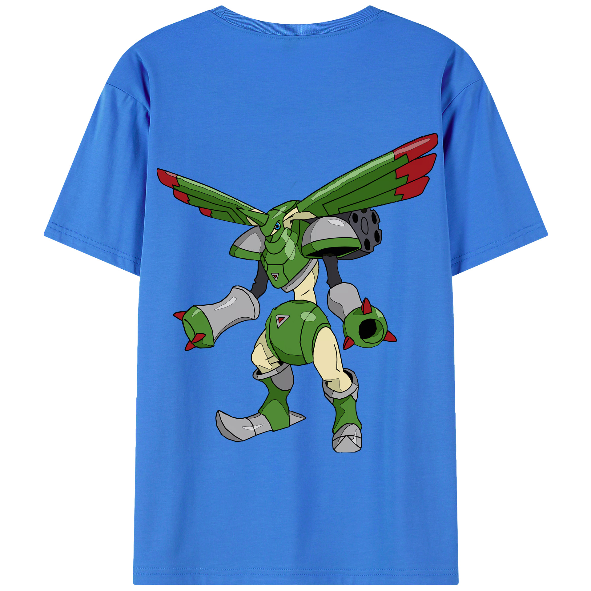 （画像用） Digimon デジタルモンスター/デジモン 綿100％半袖Tシャツ（背面プリント）