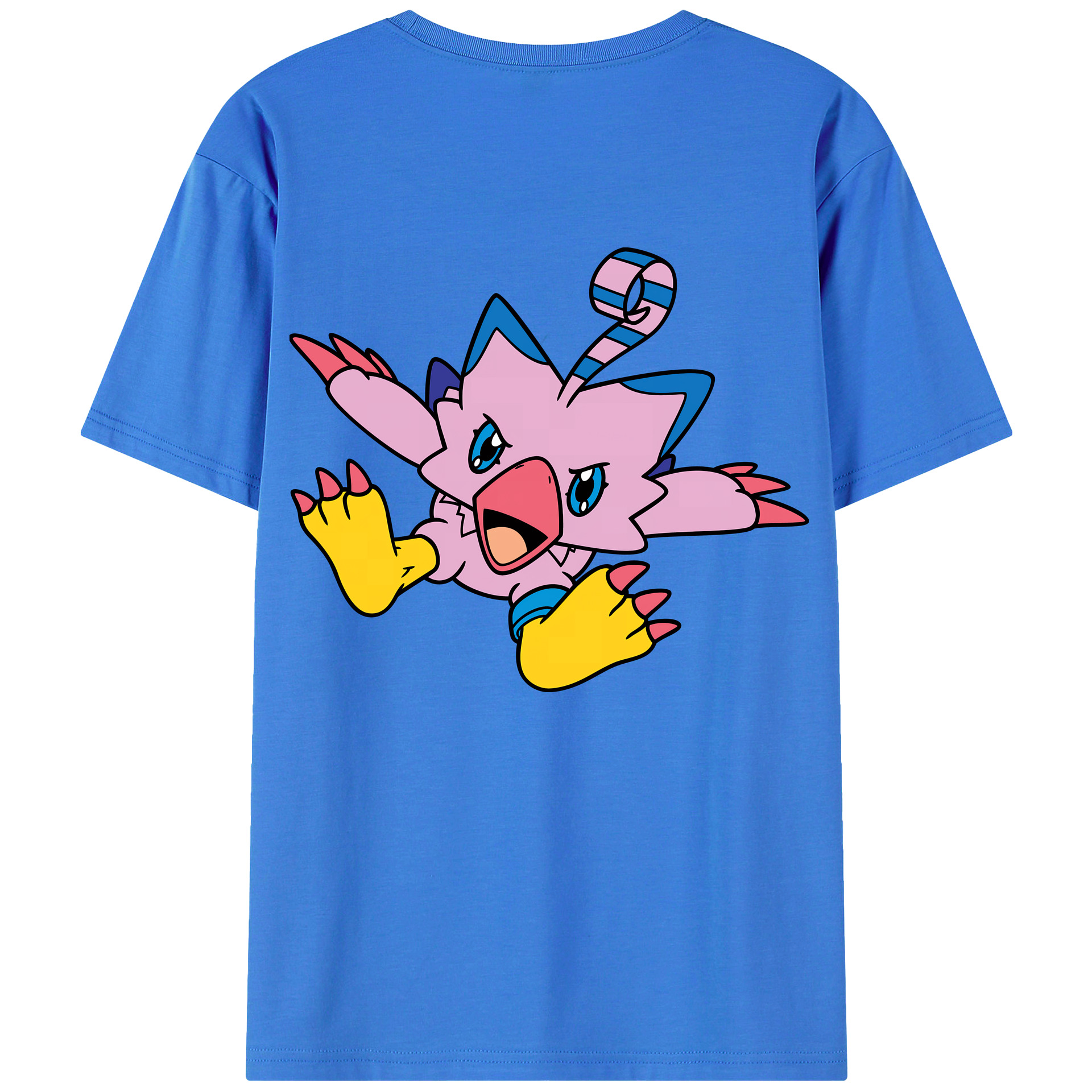 （画像用） Digimon デジタルモンスター/デジモン 綿100％半袖Tシャツ（背面プリント）