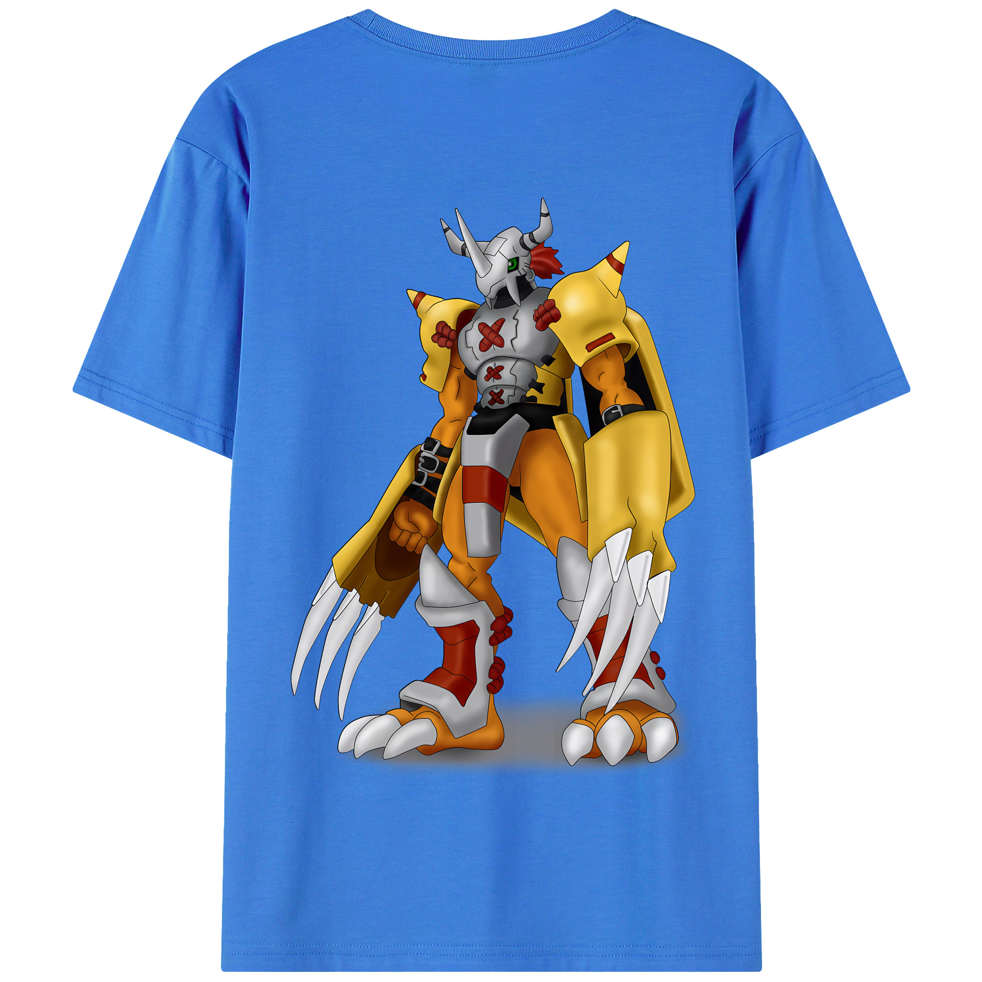 （画像用） Digimon デジタルモンスター/デジモン 綿100％半袖Tシャツ（背面プリント）