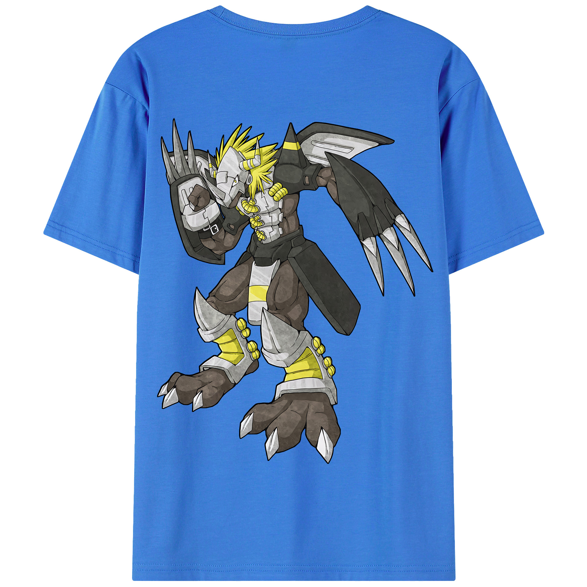 （画像用） Digimon デジタルモンスター/デジモン 綿100％半袖Tシャツ（背面プリント）