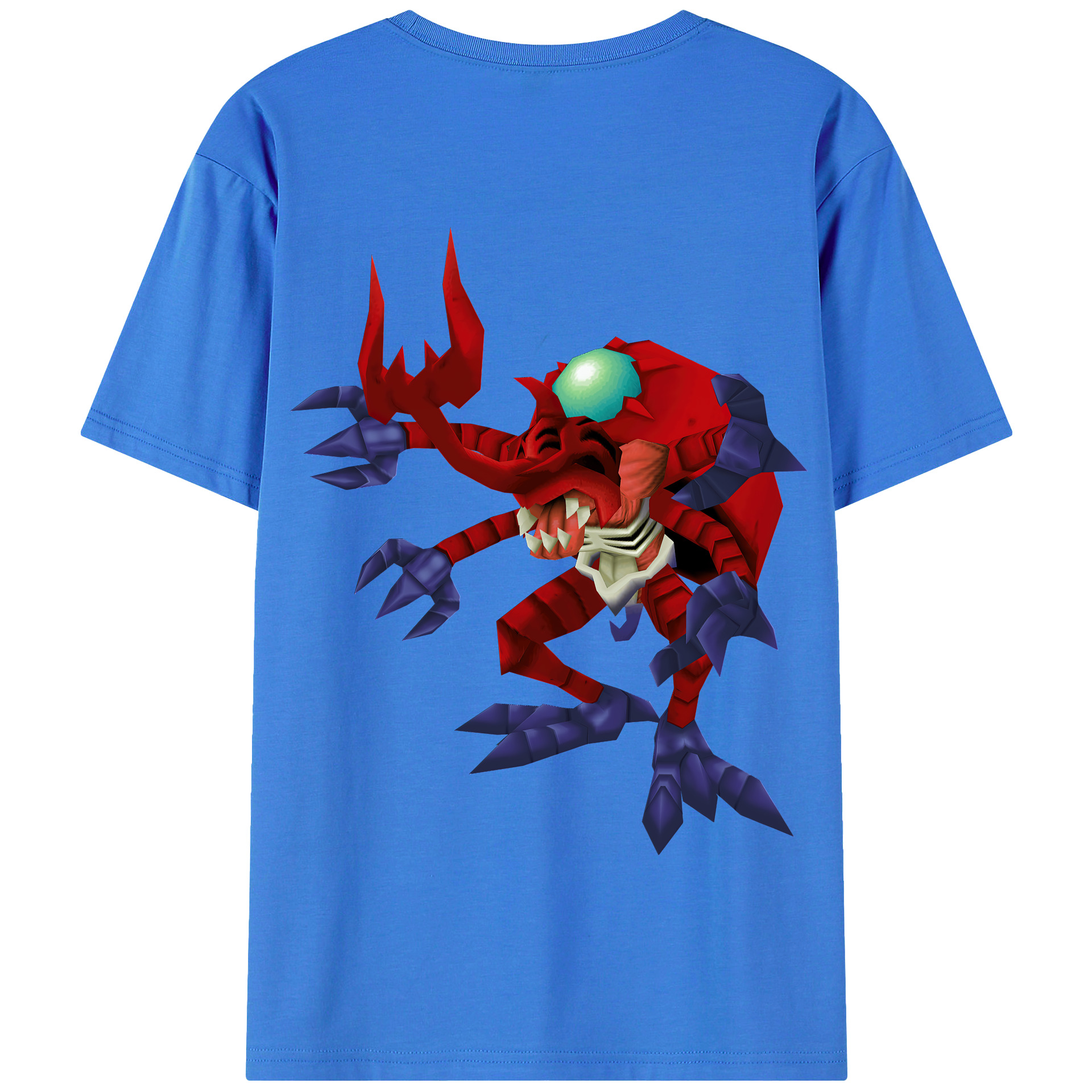 （画像用） Digimon デジタルモンスター/デジモン 綿100％半袖Tシャツ（背面プリント）