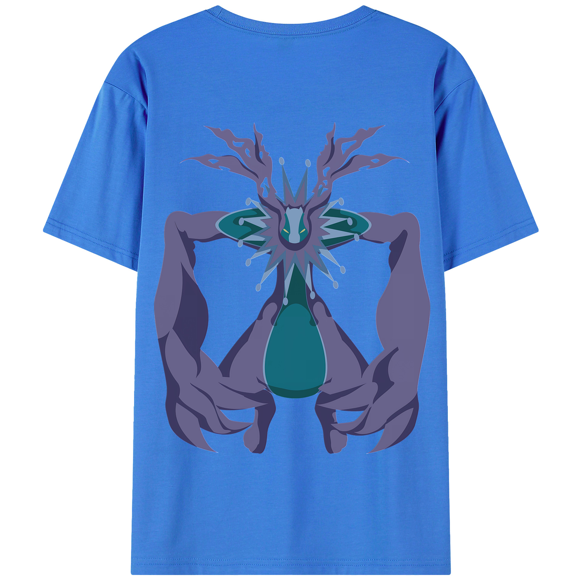 （画像用） Digimon デジタルモンスター/デジモン 綿100％半袖Tシャツ（背面プリント）
