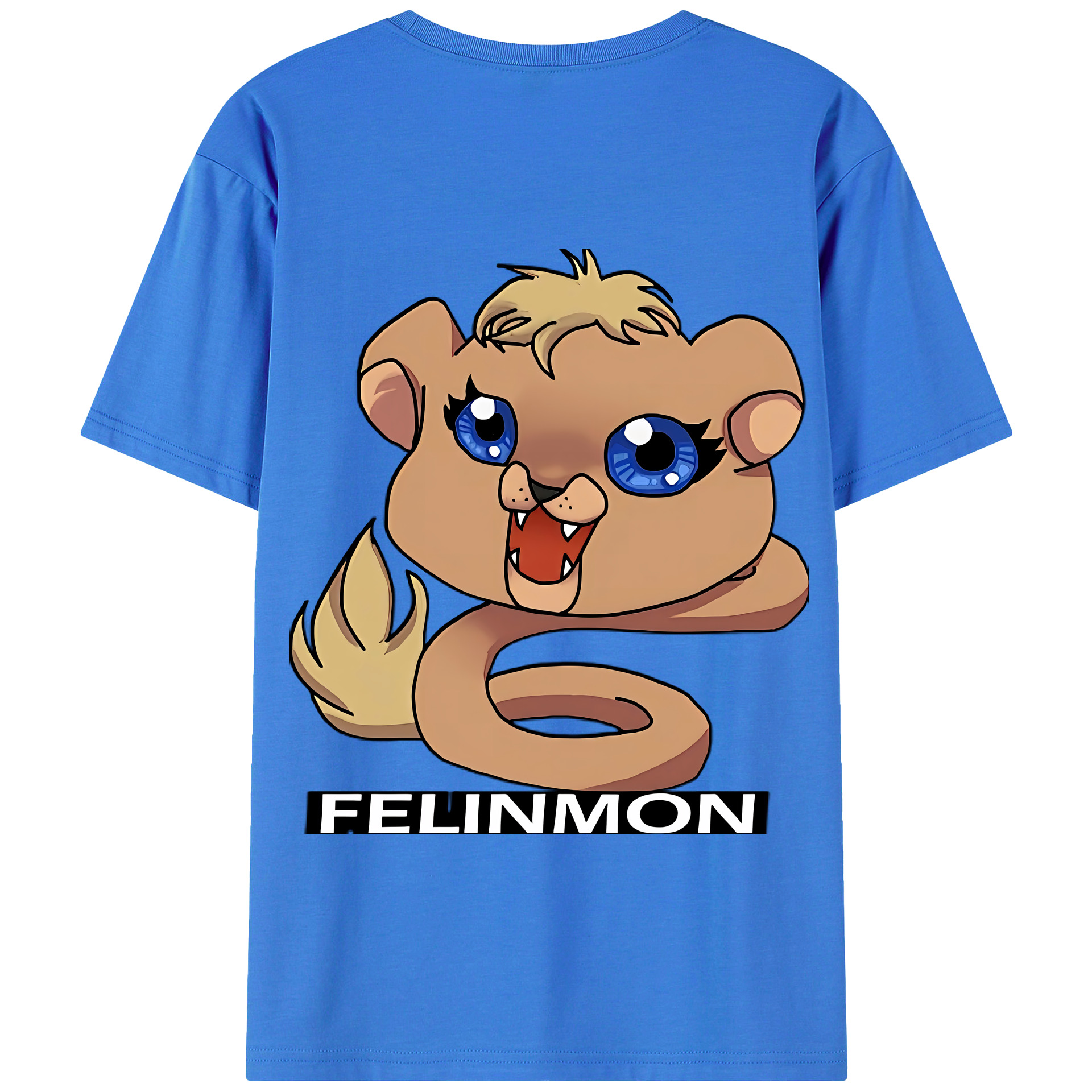（画像用） Digimon デジタルモンスター/デジモン 綿100％半袖Tシャツ（背面プリント）