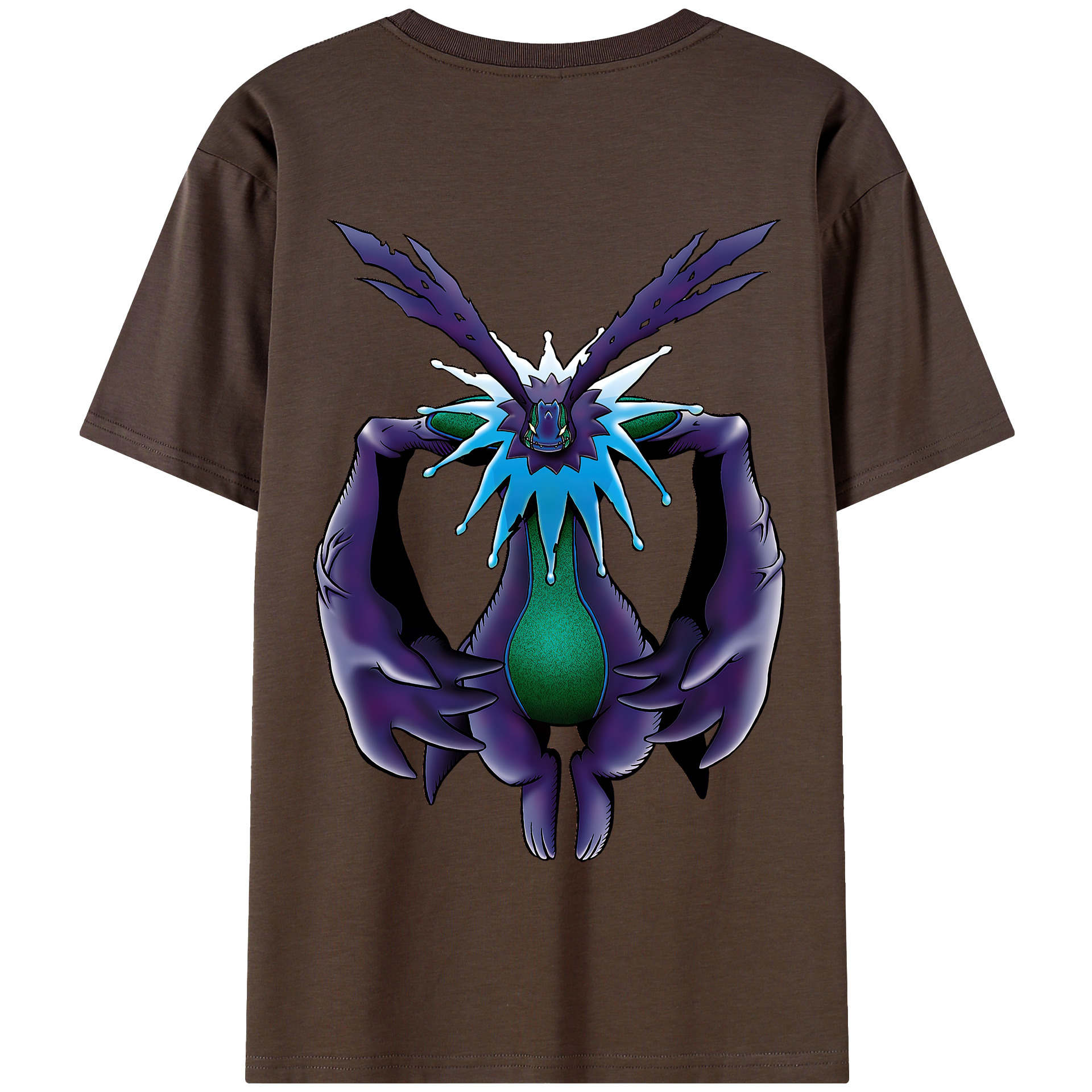 （画像用） Digimon デジタルモンスター/デジモン 綿100％半袖Tシャツ（背面プリント）