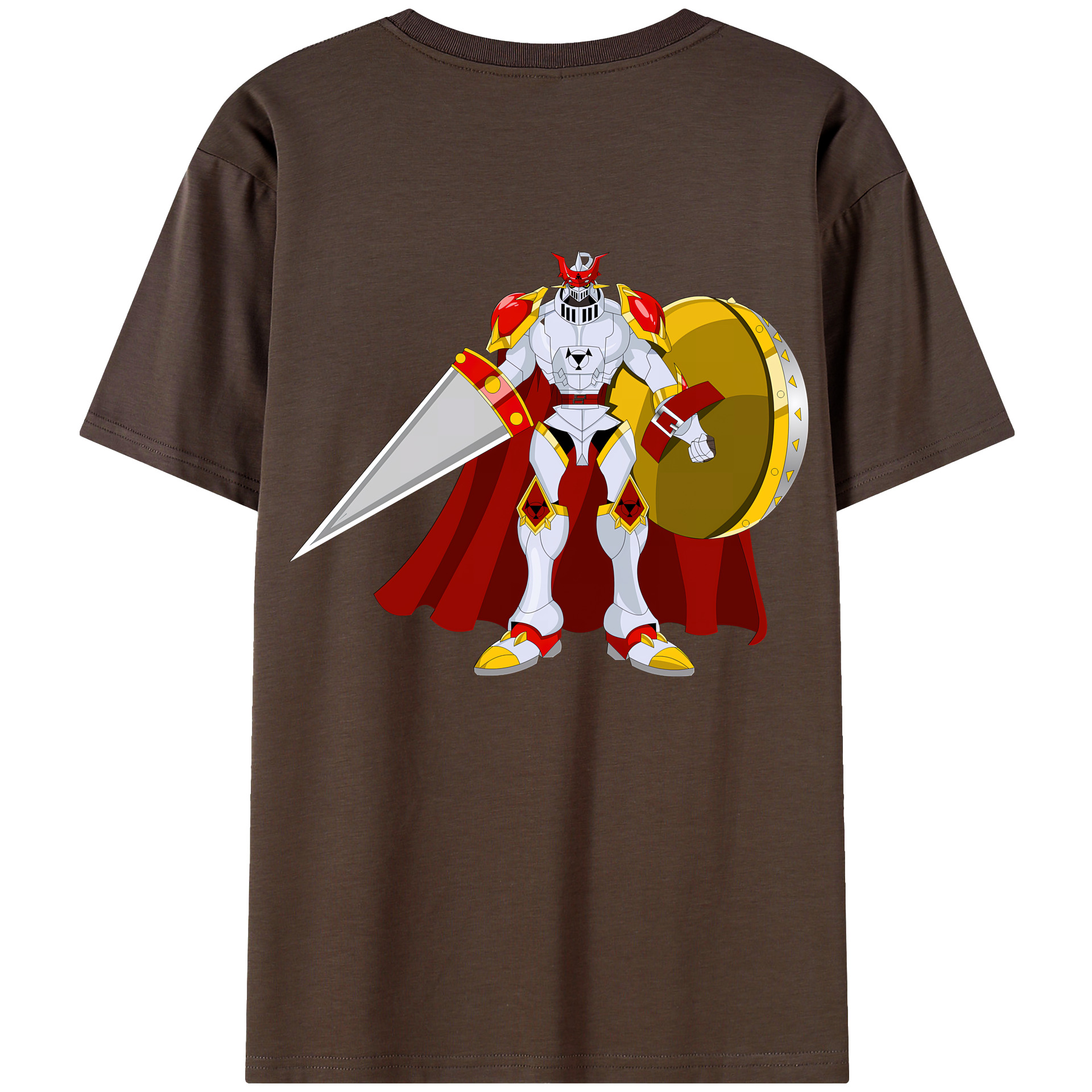 （画像用） Digimon デジタルモンスター/デジモン 綿100％半袖Tシャツ（背面プリント）