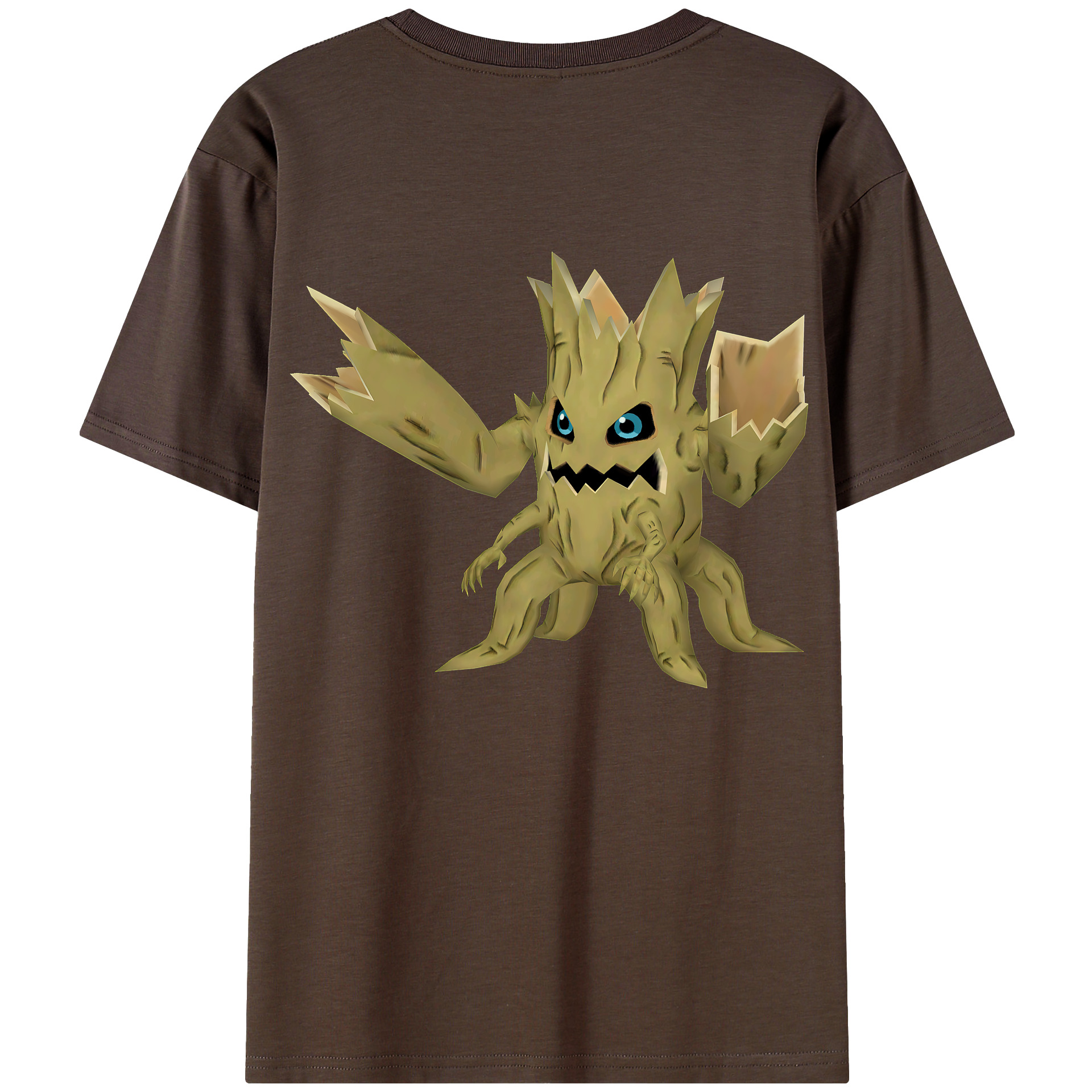 （画像用） Digimon デジタルモンスター/デジモン 綿100％半袖Tシャツ（背面プリント）