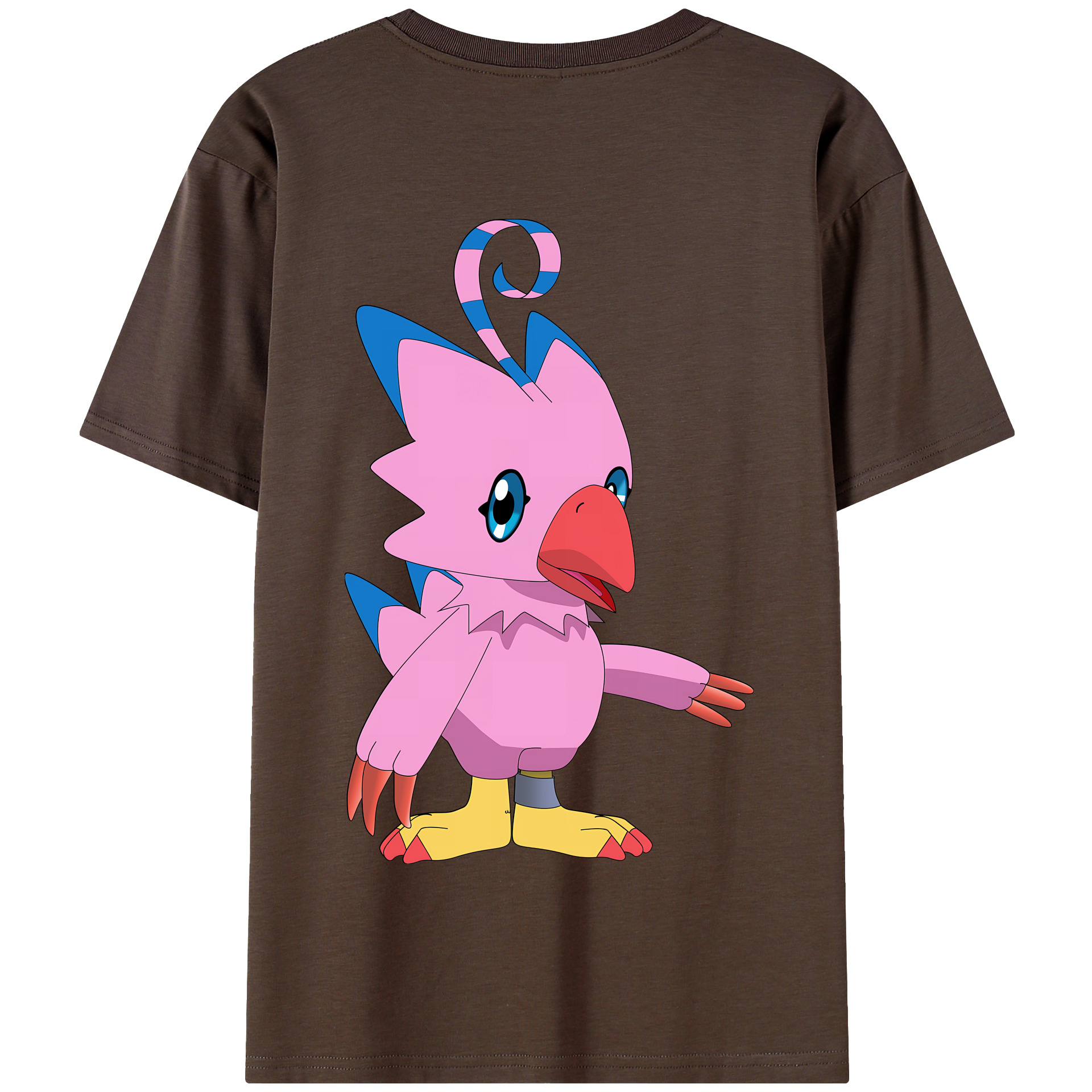 （画像用） Digimon デジタルモンスター/デジモン 綿100％半袖Tシャツ（背面プリント）