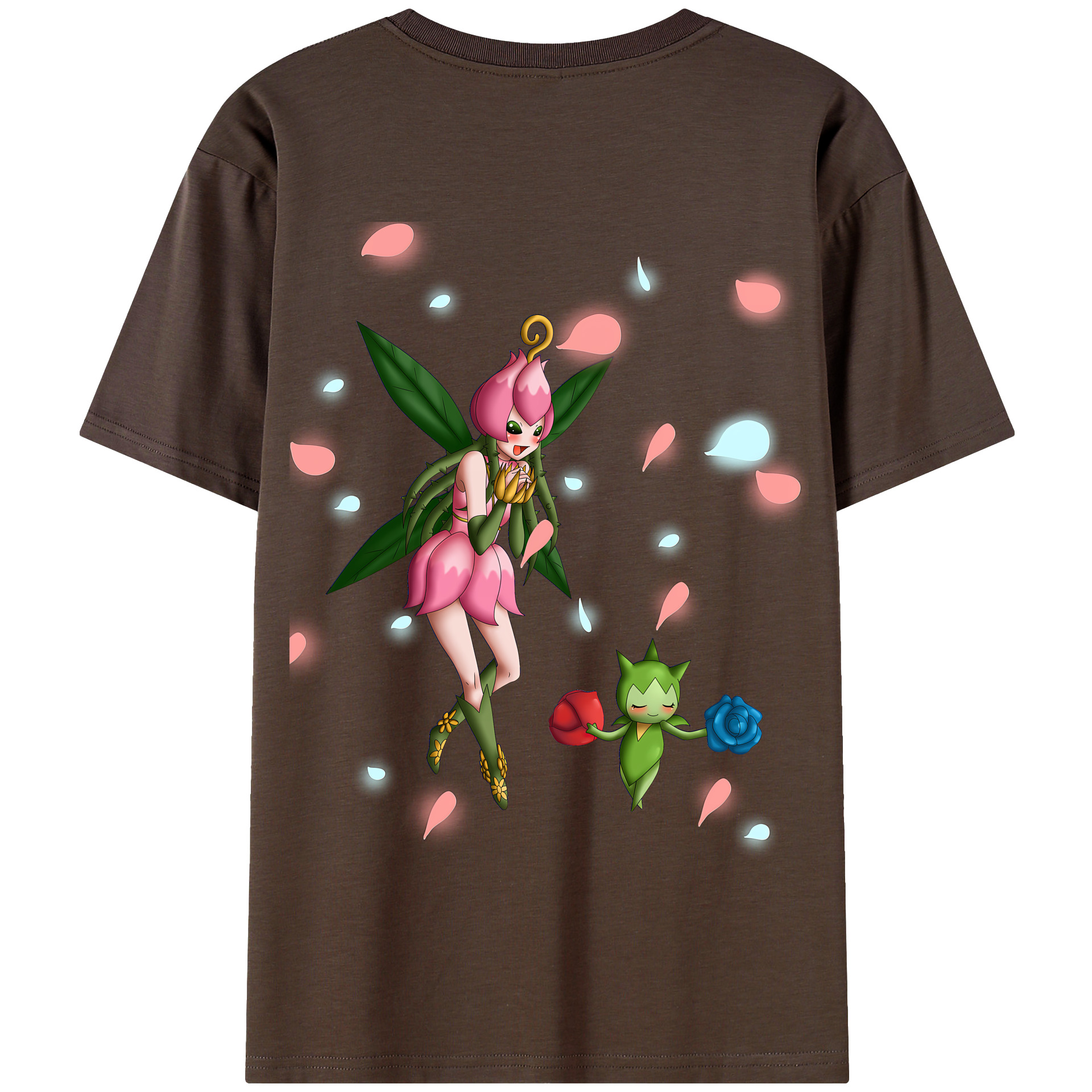 （画像用） Digimon デジタルモンスター/デジモン 綿100％半袖Tシャツ（背面プリント）