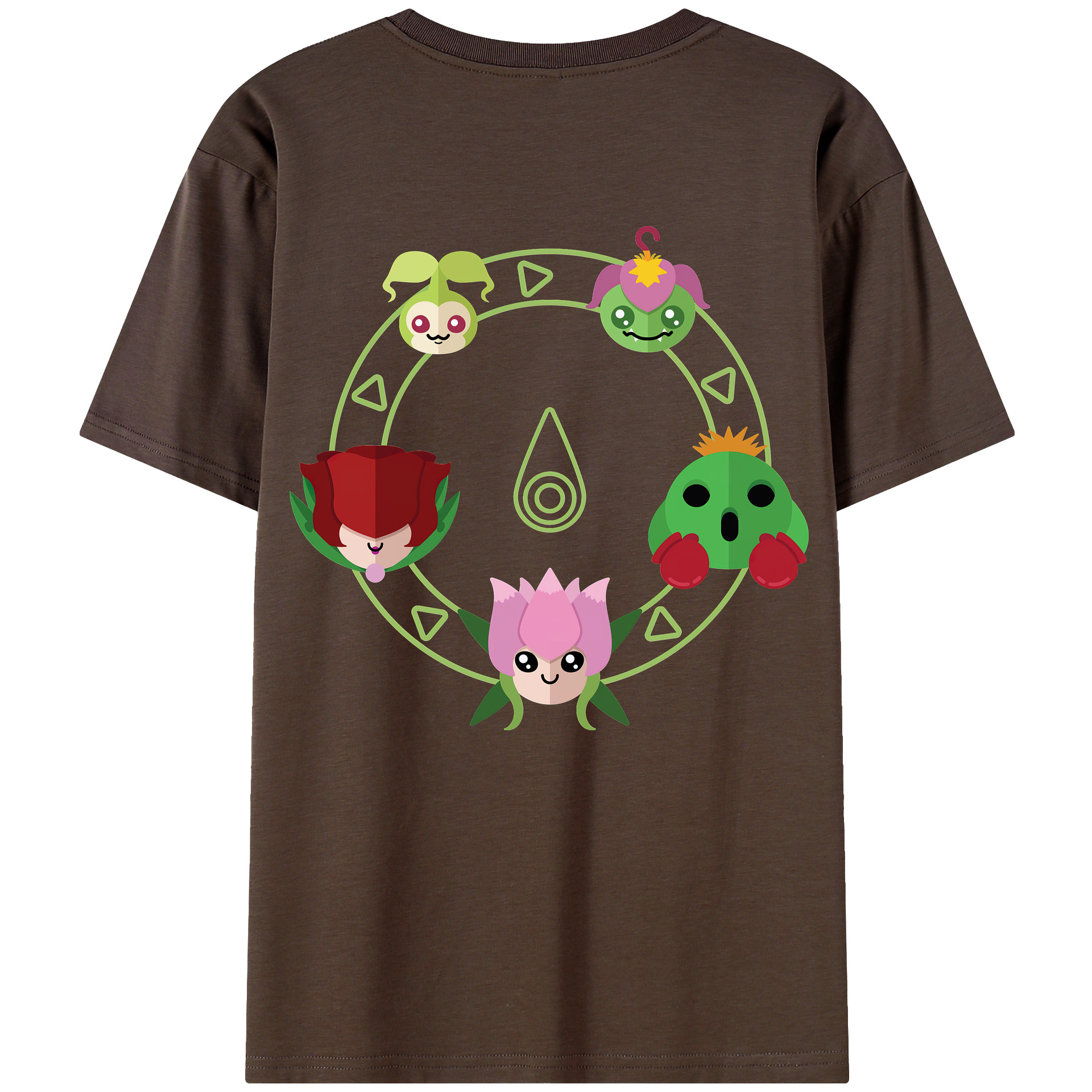 （画像用） Digimon デジタルモンスター/デジモン 綿100％半袖Tシャツ（背面プリント）