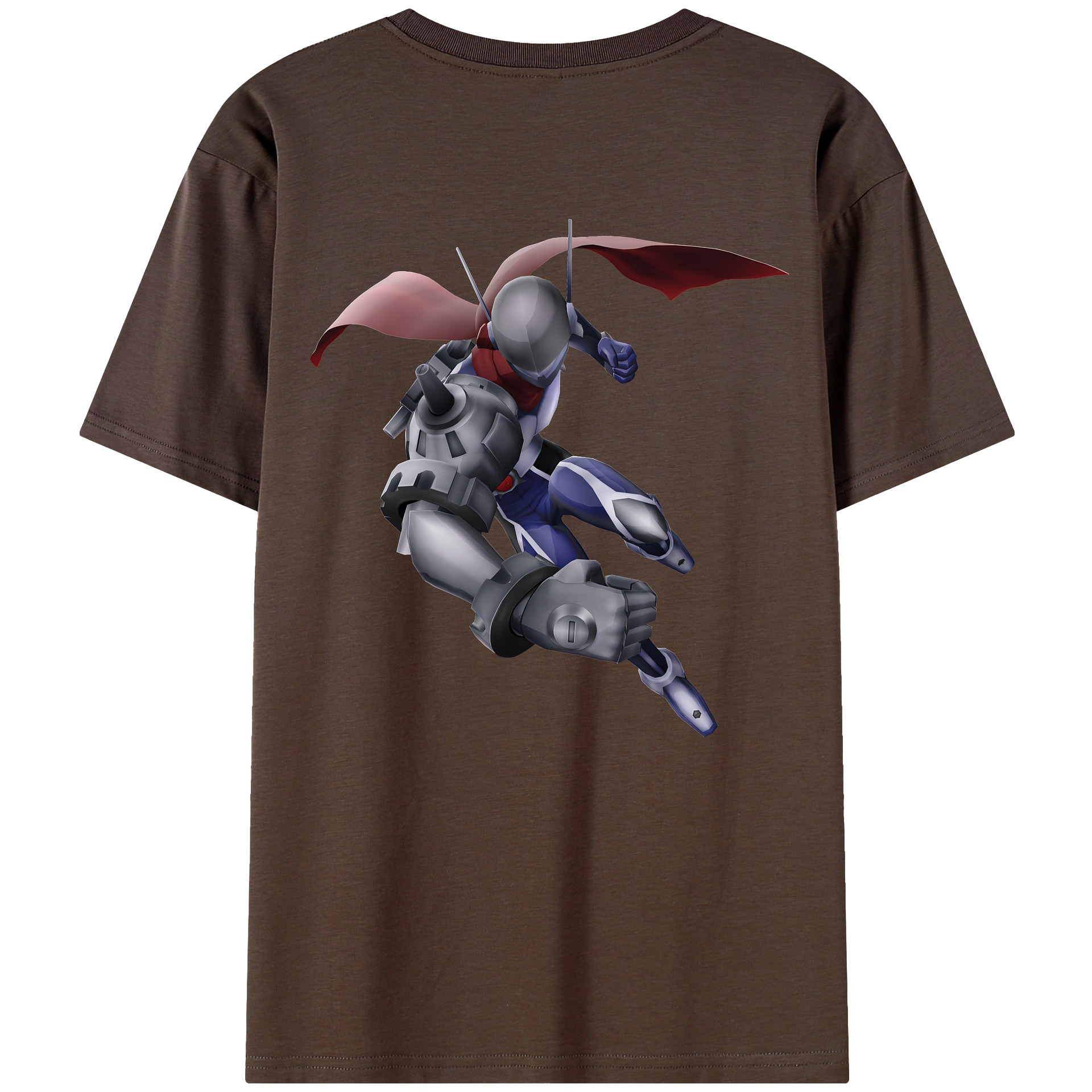 （画像用） Digimon デジタルモンスター/デジモン 綿100％半袖Tシャツ（背面プリント）