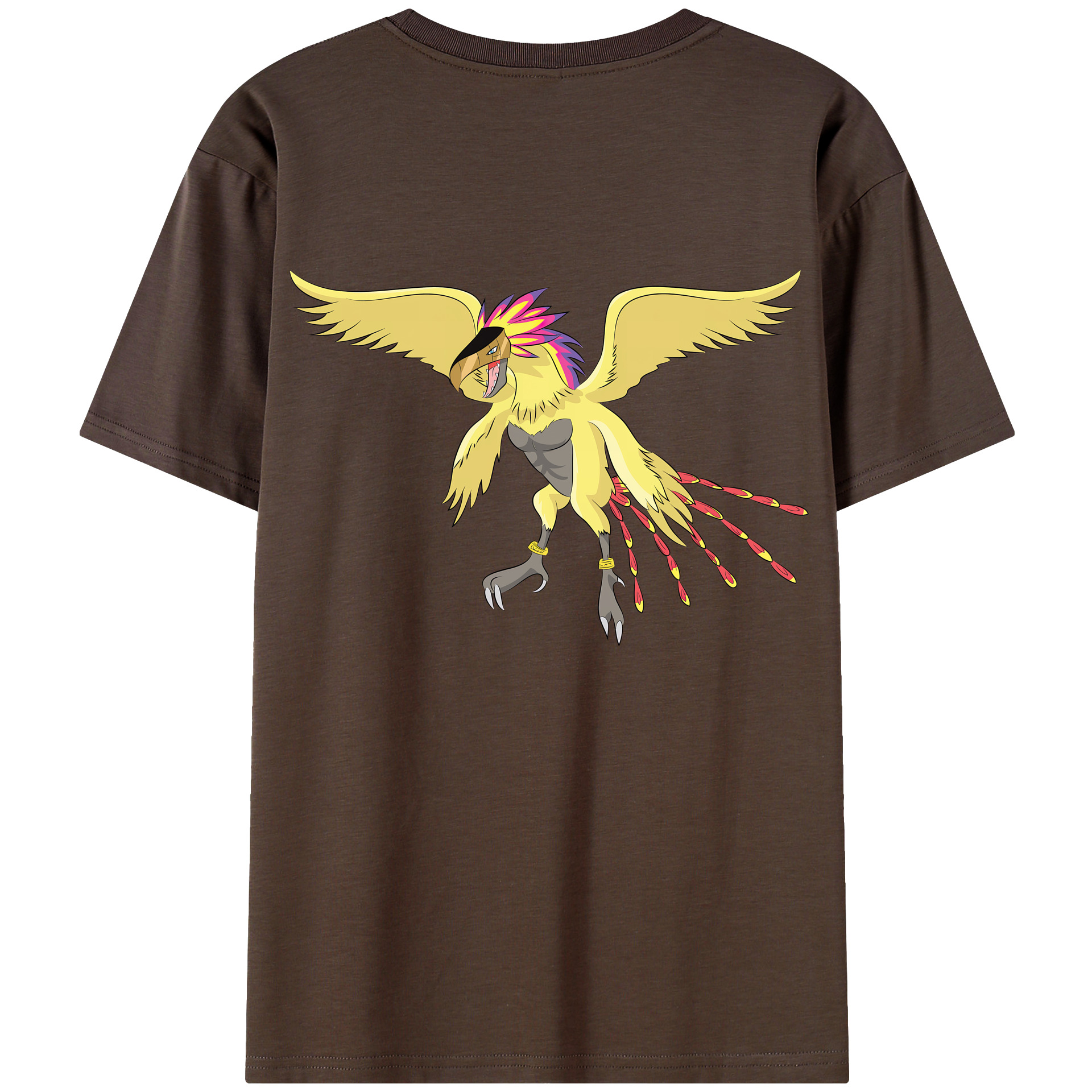 （画像用） Digimon デジタルモンスター/デジモン 綿100％半袖Tシャツ（背面プリント）