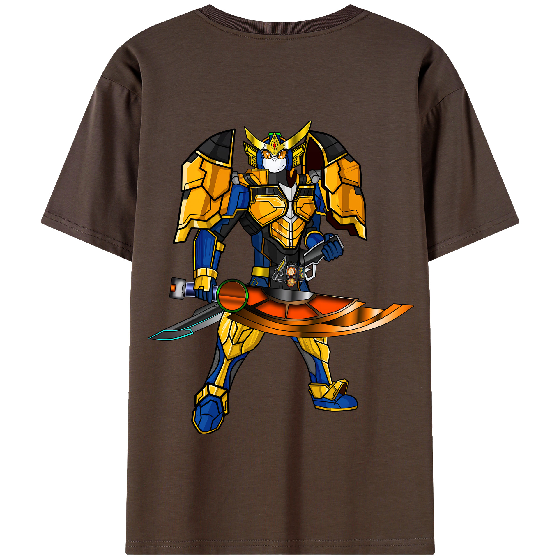 （画像用） Digimon デジタルモンスター/デジモン 綿100％半袖Tシャツ（背面プリント）