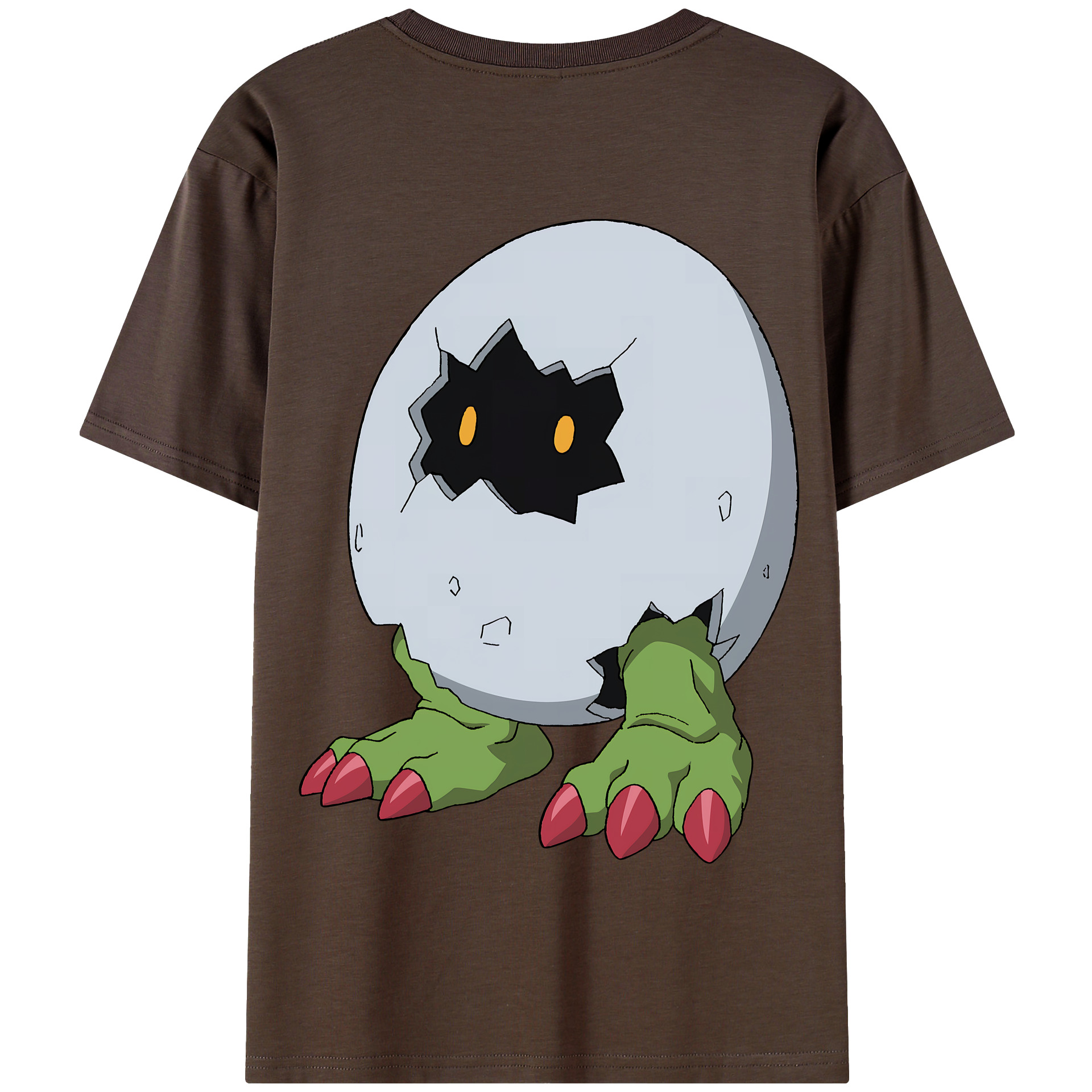 （画像用） Digimon デジタルモンスター/デジモン 綿100％半袖Tシャツ（背面プリント）