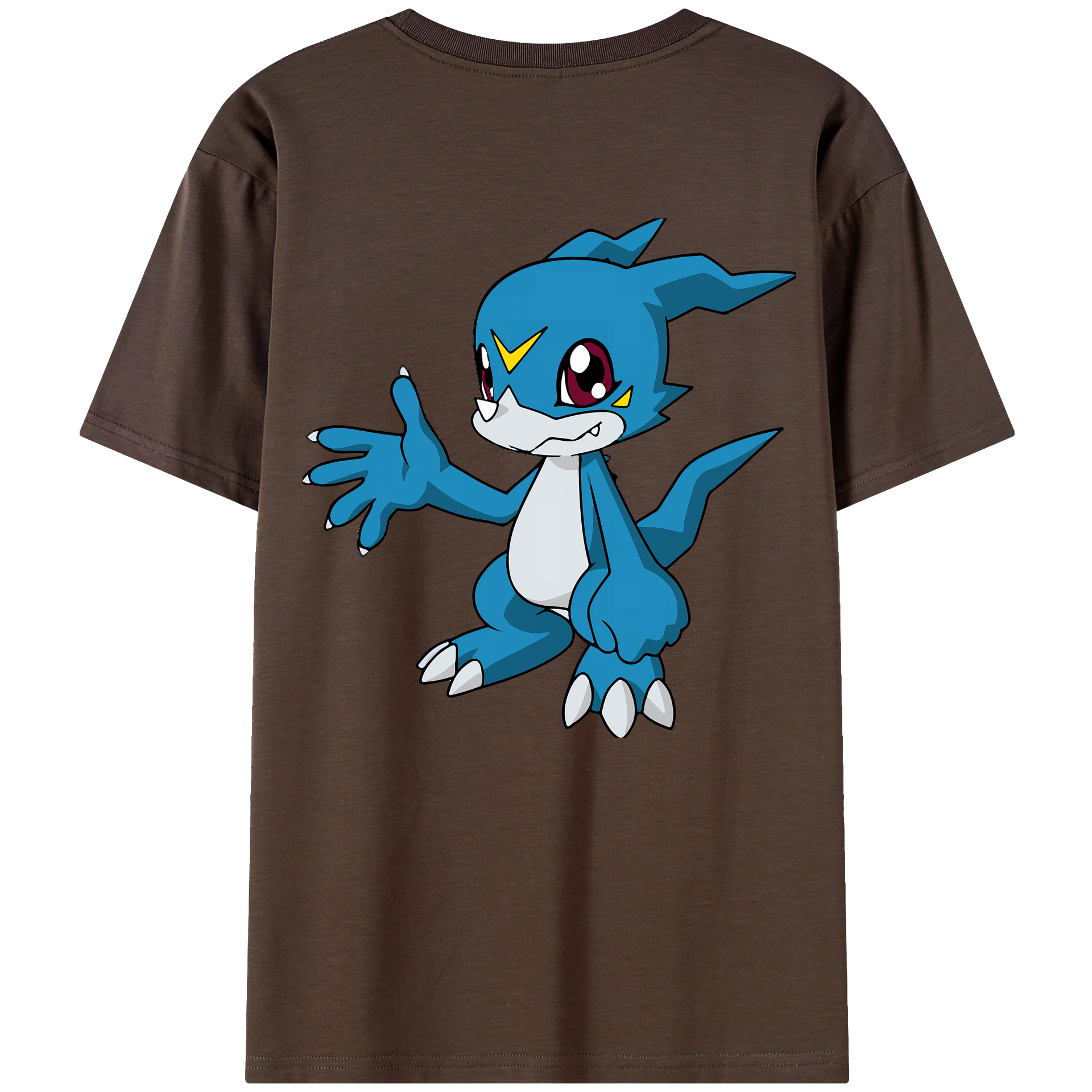 （画像用） Digimon デジタルモンスター/デジモン 綿100％半袖Tシャツ（背面プリント）
