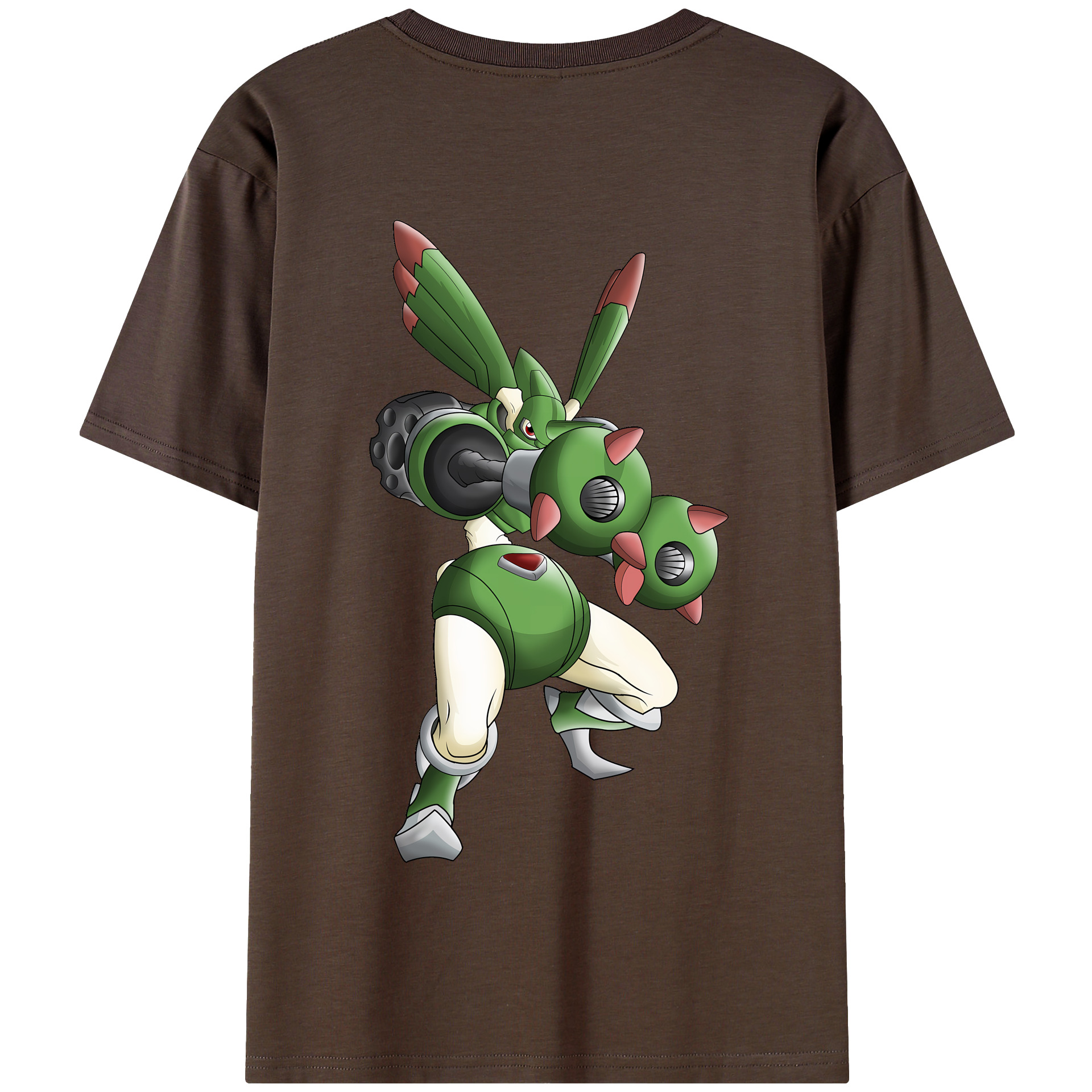 （画像用） Digimon デジタルモンスター/デジモン 綿100％半袖Tシャツ（背面プリント）