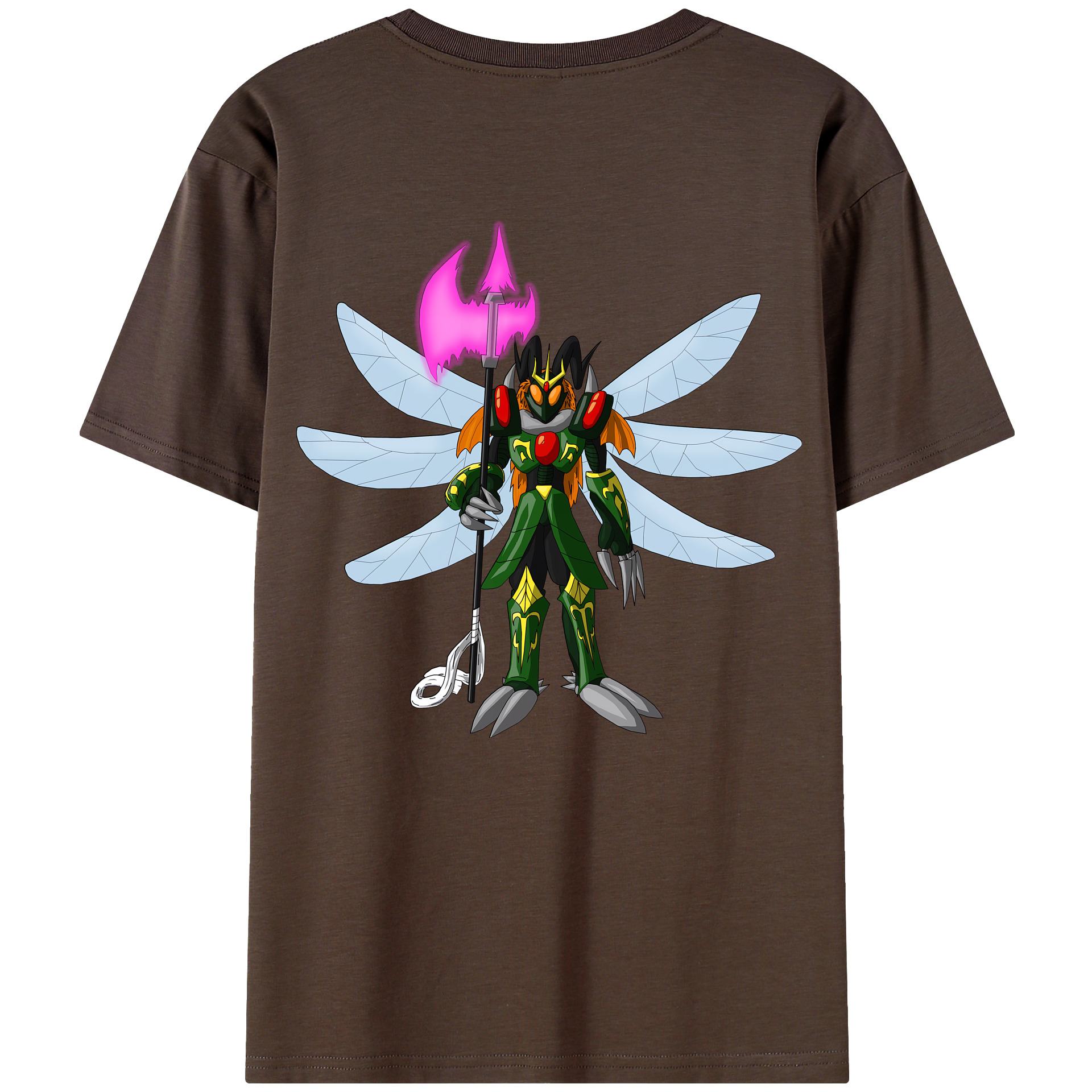 （画像用） Digimon デジタルモンスター/デジモン 綿100％半袖Tシャツ（背面プリント）