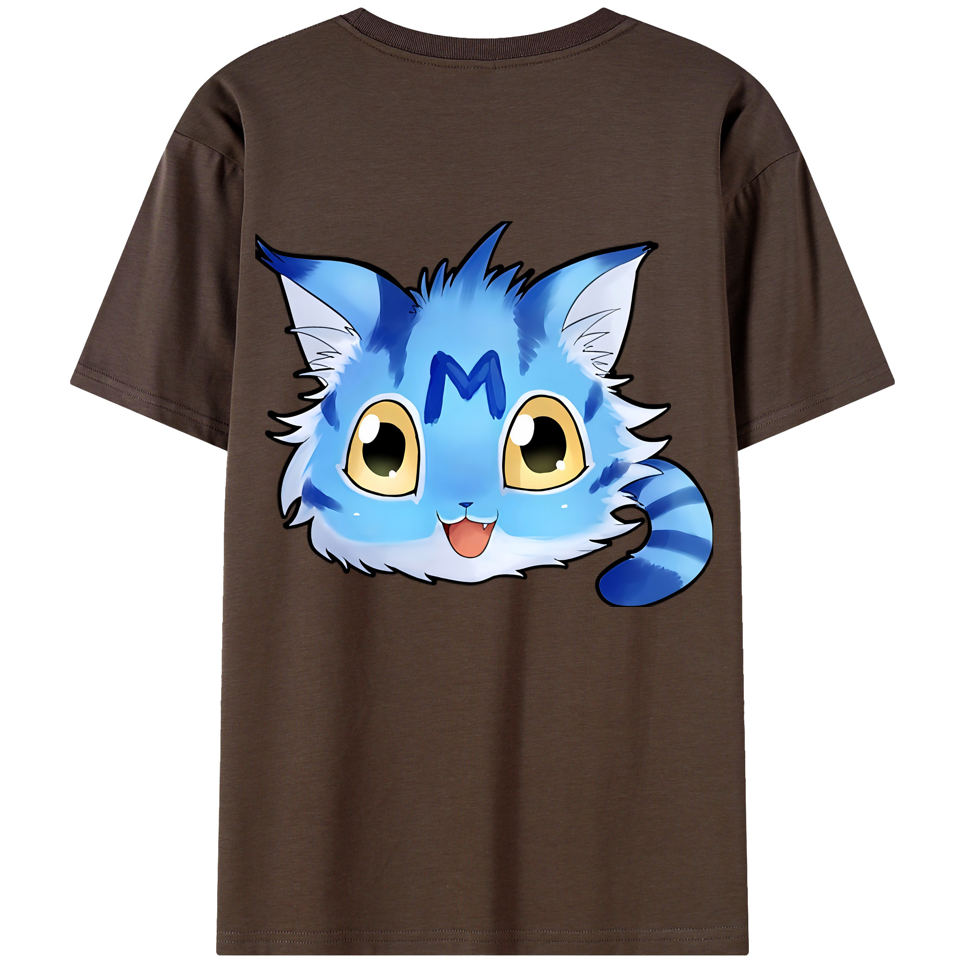 （画像用） Digimon デジタルモンスター/デジモン 綿100％半袖Tシャツ（背面プリント）
