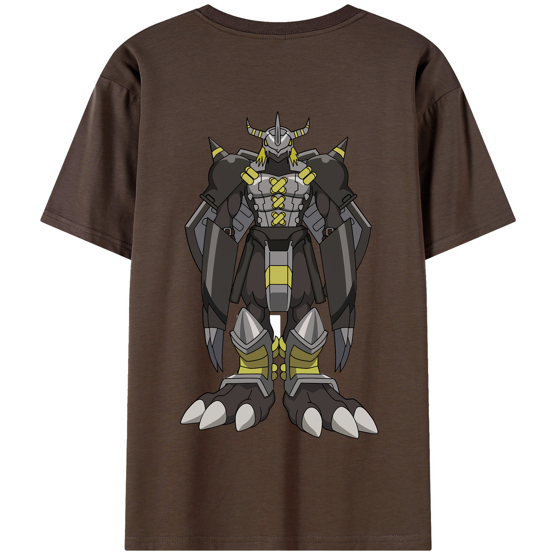 （画像用） Digimon デジタルモンスター/デジモン 綿100％半袖Tシャツ（背面プリント）