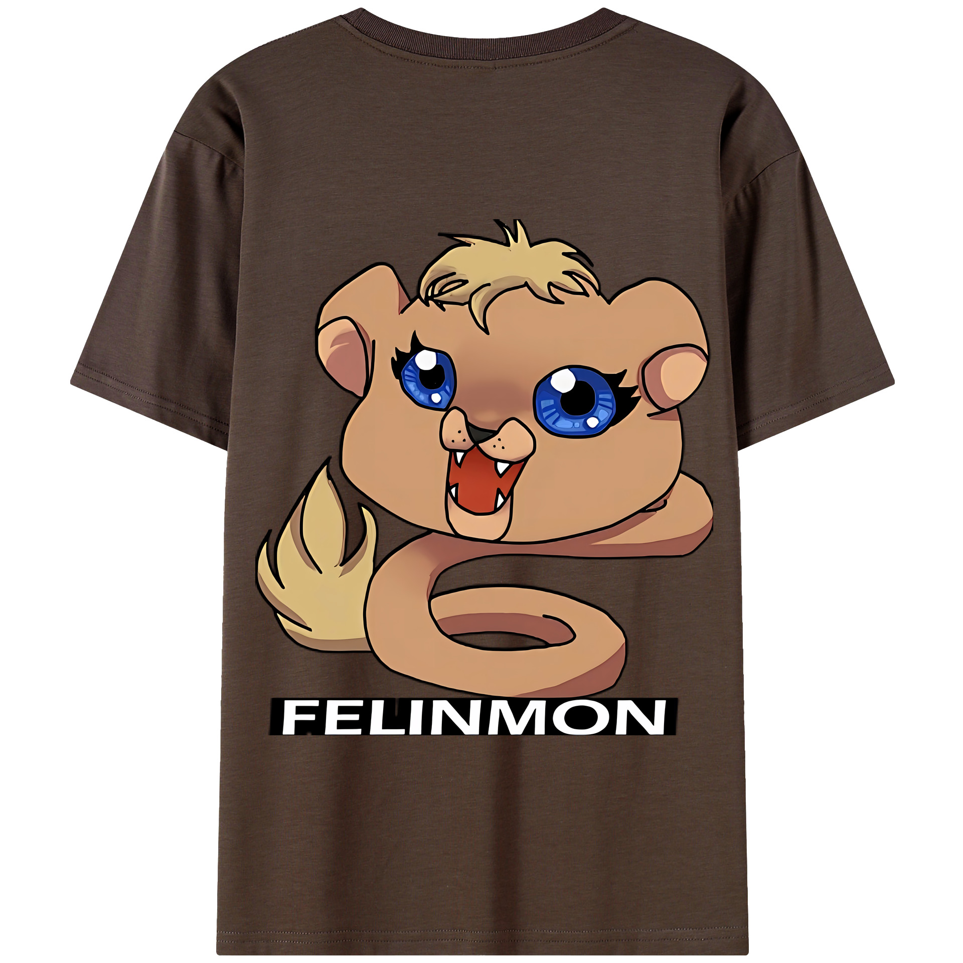 （画像用） Digimon デジタルモンスター/デジモン 綿100％半袖Tシャツ（背面プリント）