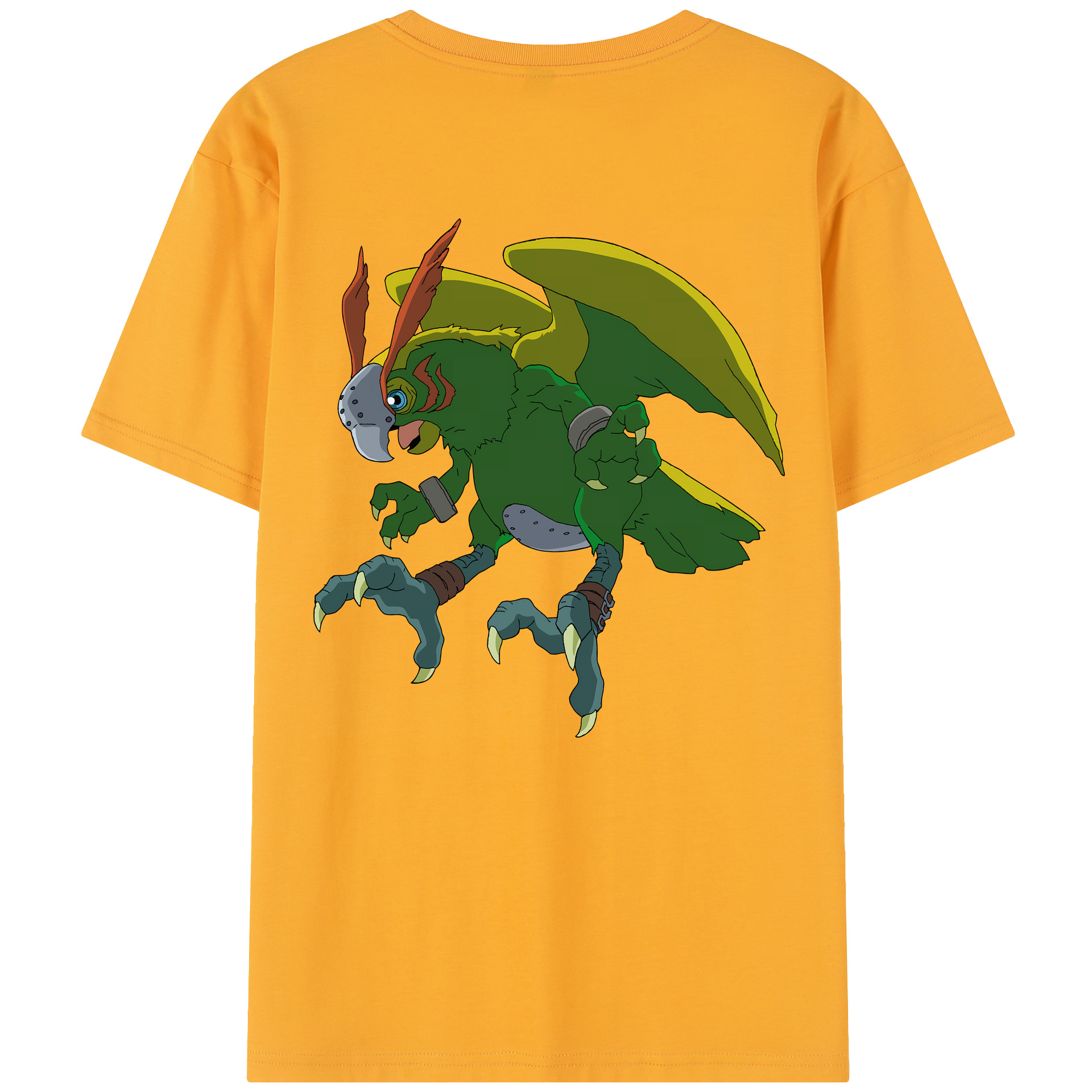 （画像用） Digimon デジタルモンスター/デジモン 綿100％半袖Tシャツ（背面プリント）