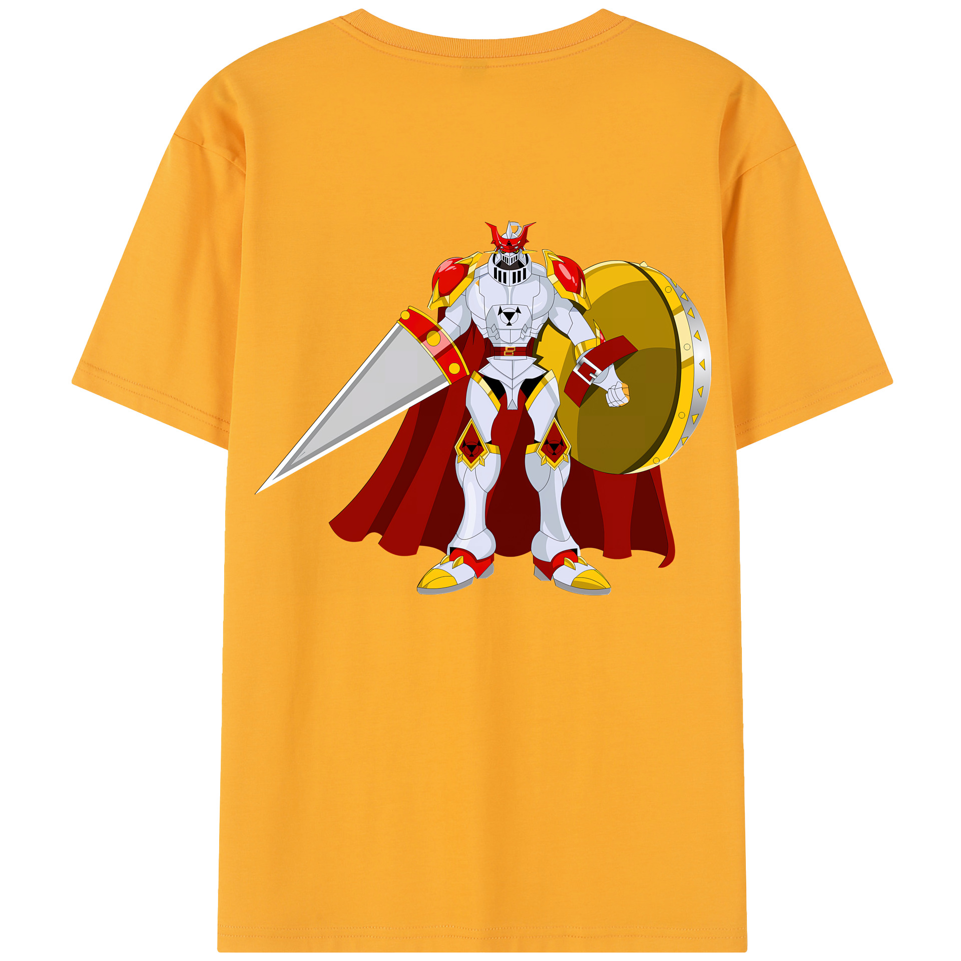 （画像用） Digimon デジタルモンスター/デジモン 綿100％半袖Tシャツ（背面プリント）